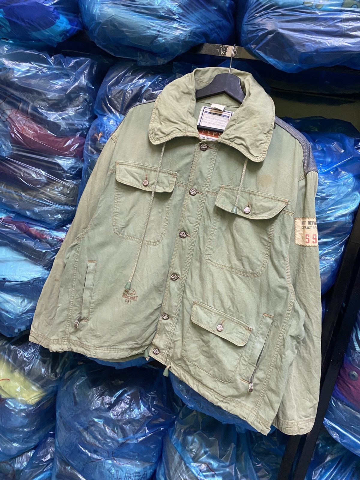 Vintage VINTAGE PEPE NAVY DEPARTMENT WORKER JACKET Size US M / EU 48-50 / 2 - 2 Thumbnail