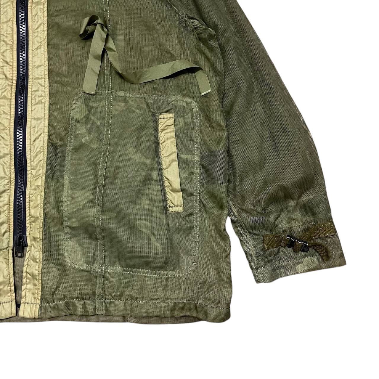 Japanese Brand Vintage 90’s Jipijapa Camo Mesh Jacket Mosquito Full Zipper Size US M / EU 48-50 / 2 - 4 Thumbnail