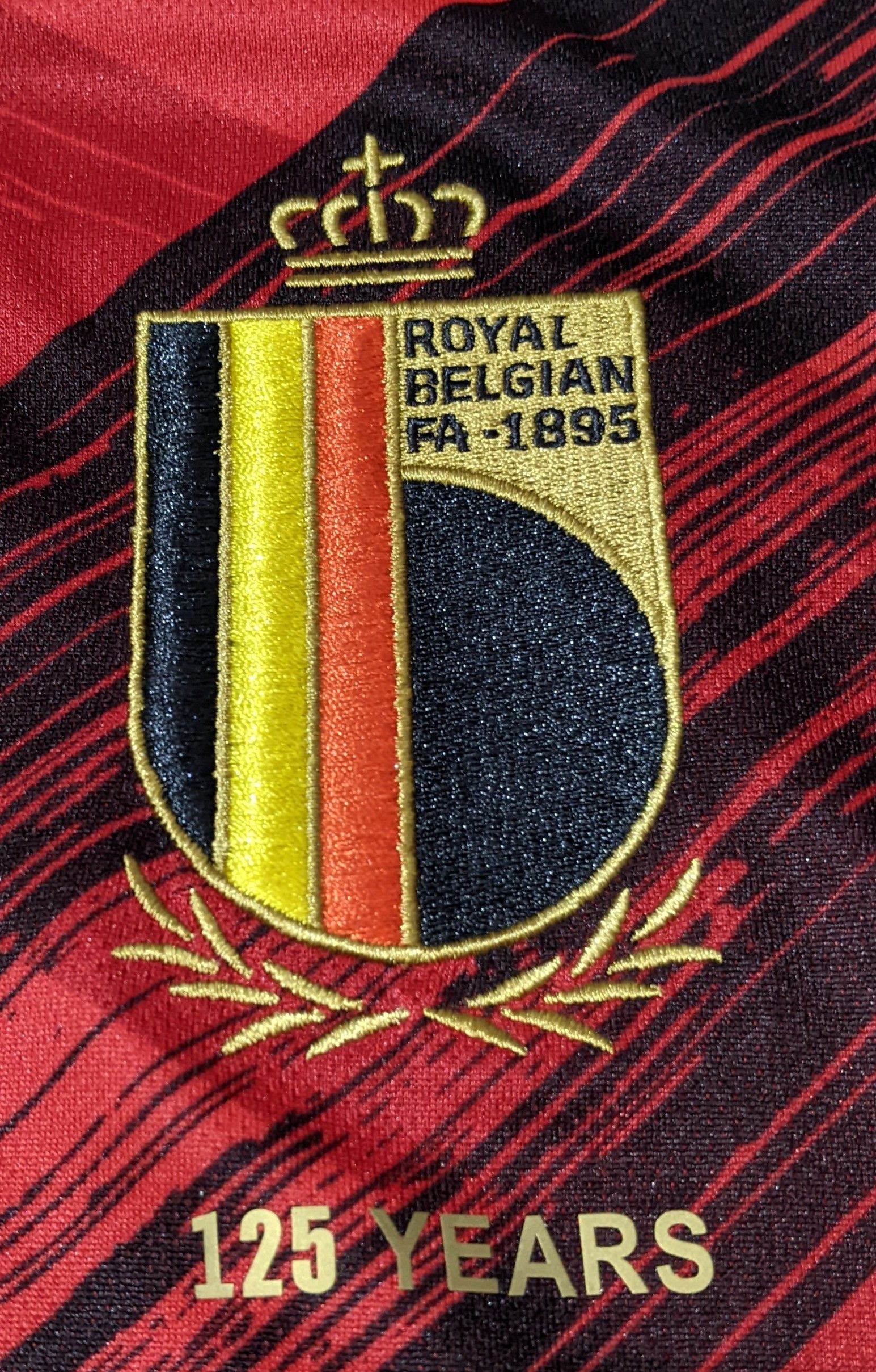 Adidas Belgium Euro 2020-2021 Home Jersey De Bruyne 7 Size US L / EU 52-54 / 3 - 7 Thumbnail