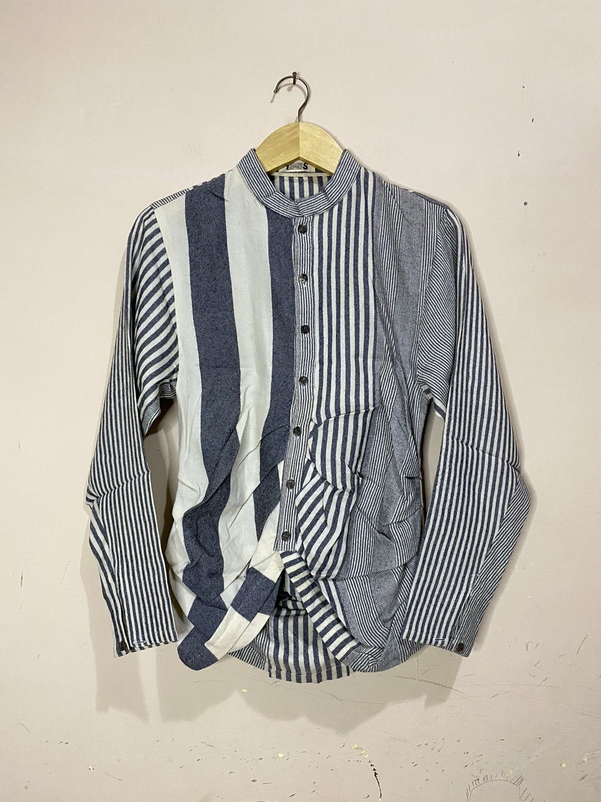 Vintage Hai By Issey Miyake Corduroy Button Shirt Size S