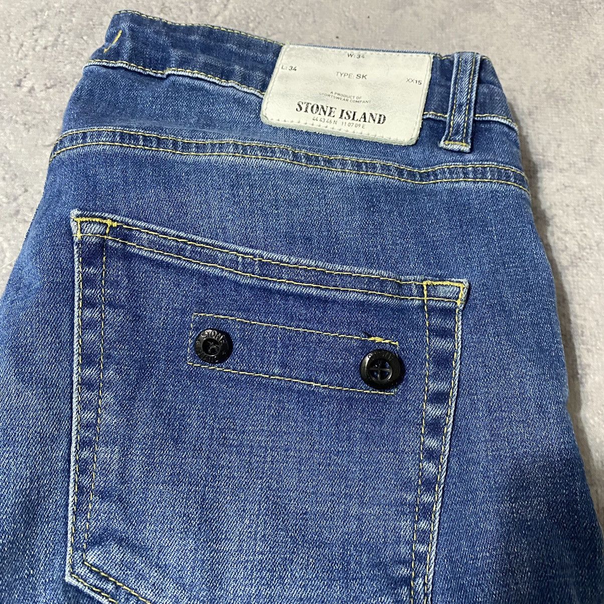 Stone Island Vintage Stone Island Jeans Patch Pocket Straight Fit Casual Size US 34 / EU 50 - 13 Thumbnail