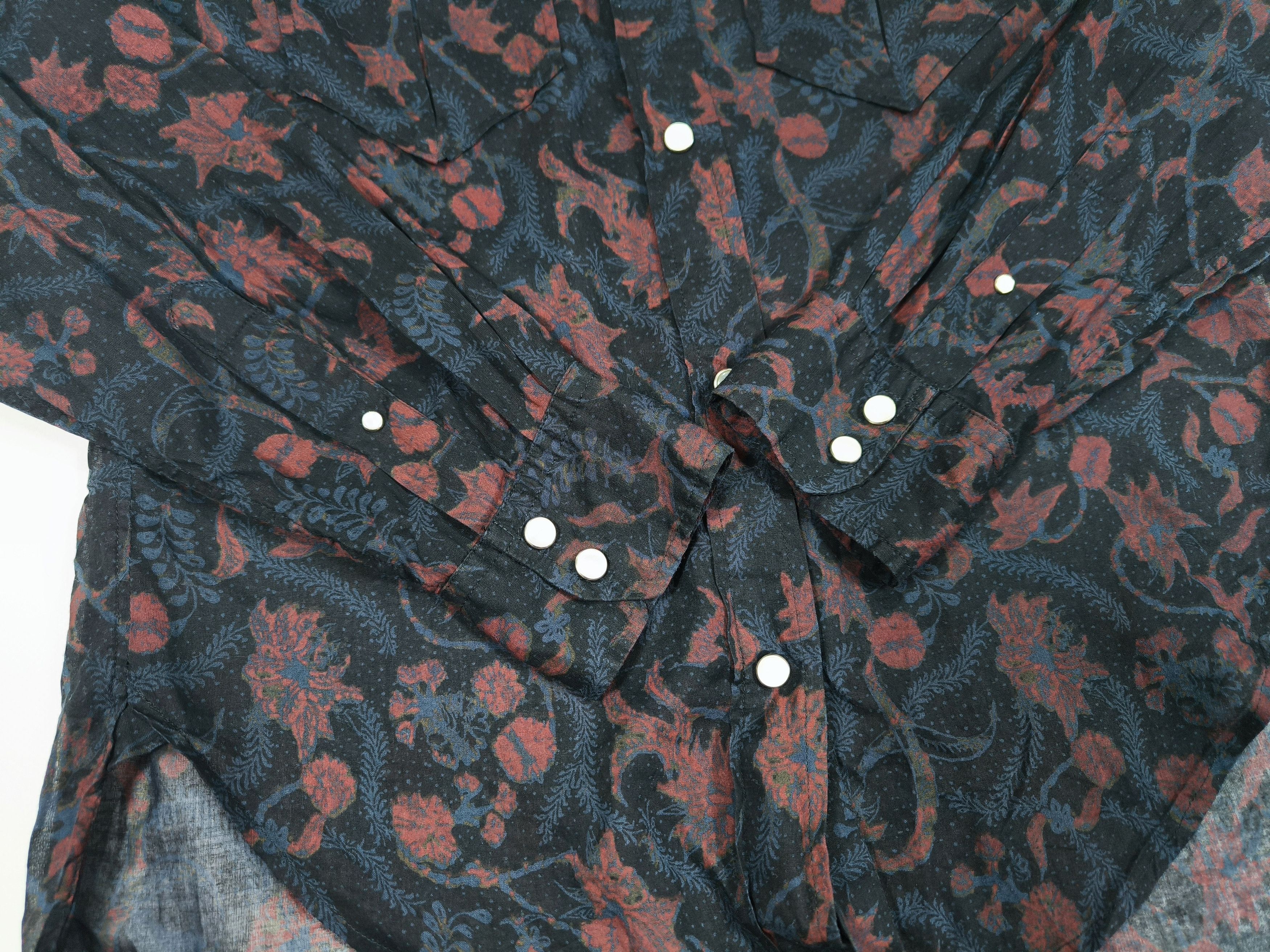 Isabel Marant Isabel Marant Etoile Floral Pattern Blouse Size 36 Size XS / US 0-2 / IT 36-38 - 6 Thumbnail