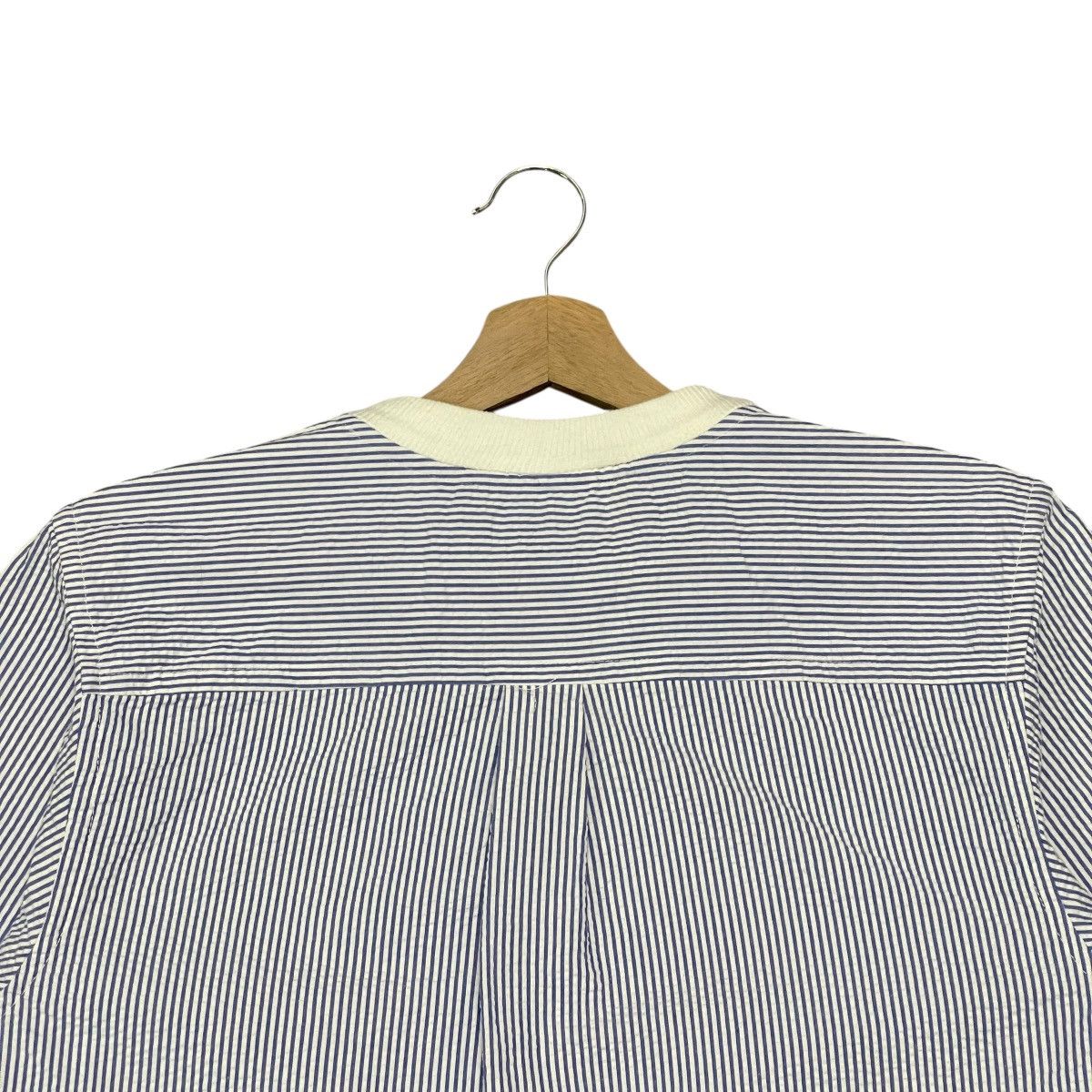 Issey Miyake Vintage Issey Miyake Mercibeaucoup Striped Button Jacket Size US L / EU 52-54 / 3 - 17 Thumbnail