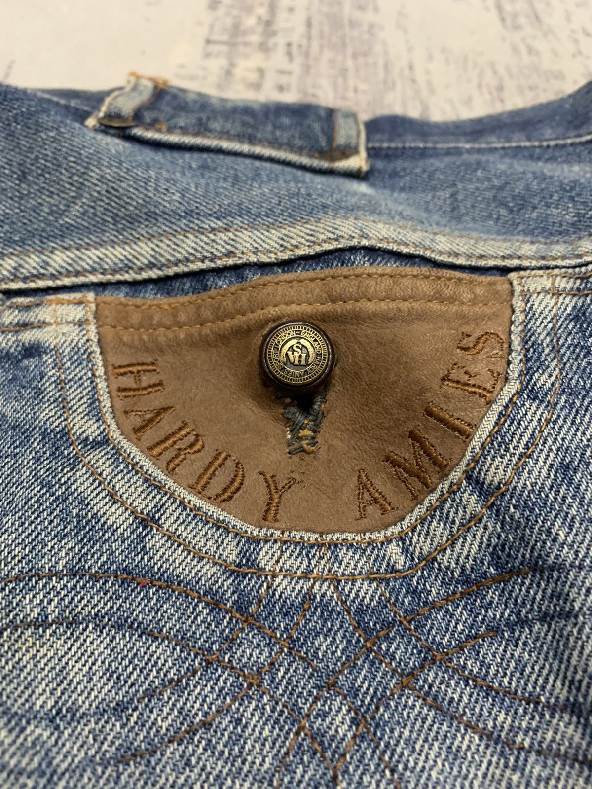 Hysteric Glamour Vintage Japanese Brand Distressed Baggy Style Jeans 36x28 Size US 36 / EU 52 - 18 Thumbnail