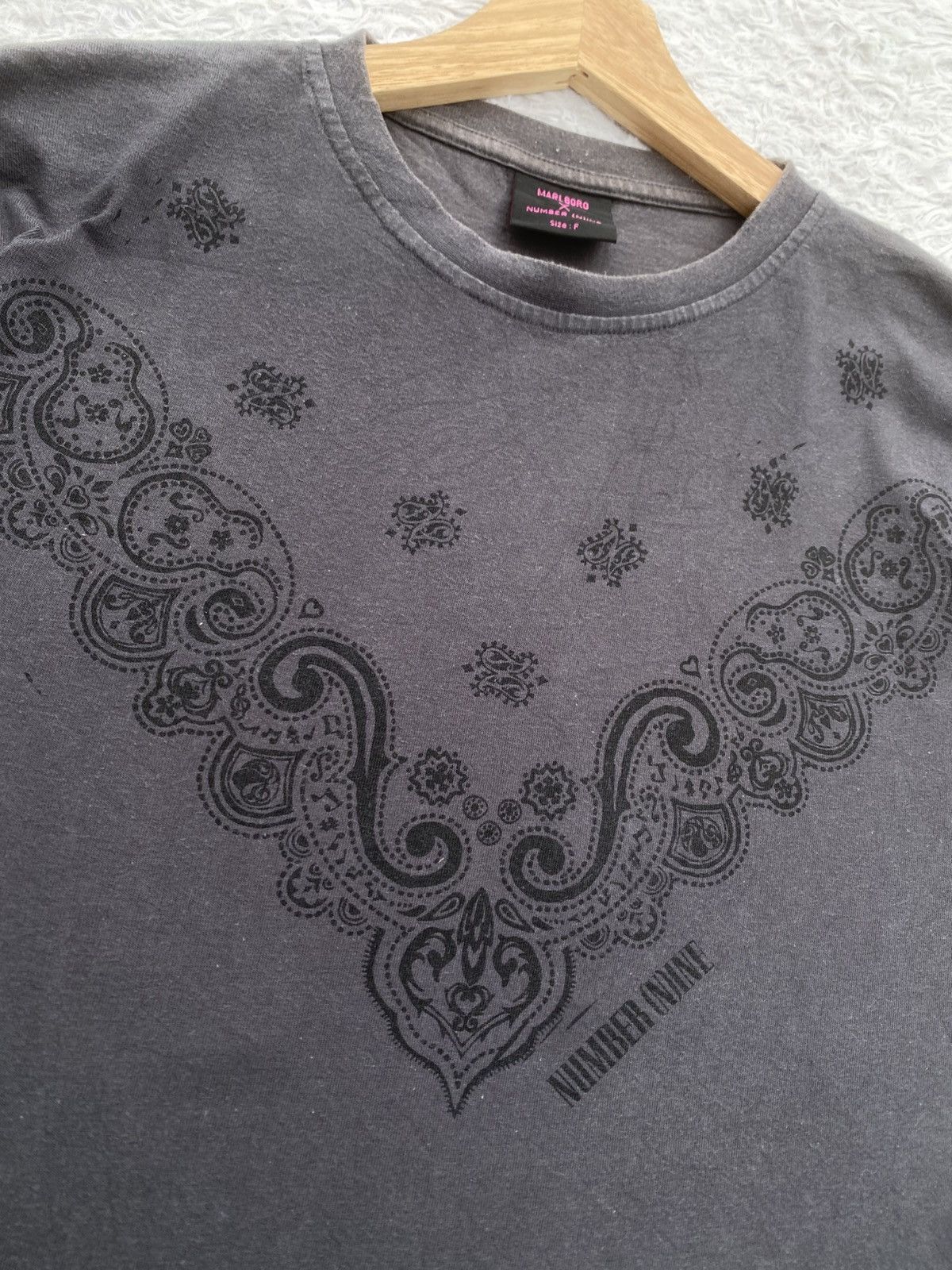 Number (N)ine Rare Number Nine x Marlboro Tshirt Size US M / EU 48-50 / 2 - 9 Thumbnail
