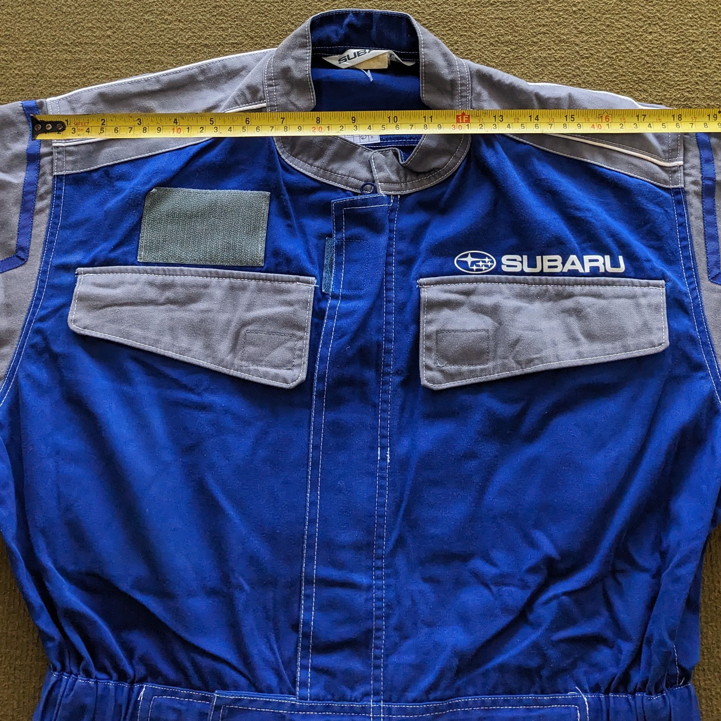 Vintage Vintage SUBARU Racing Coverall Workwear Jacket Size US M / EU 48-50 / 2 - 5 Thumbnail