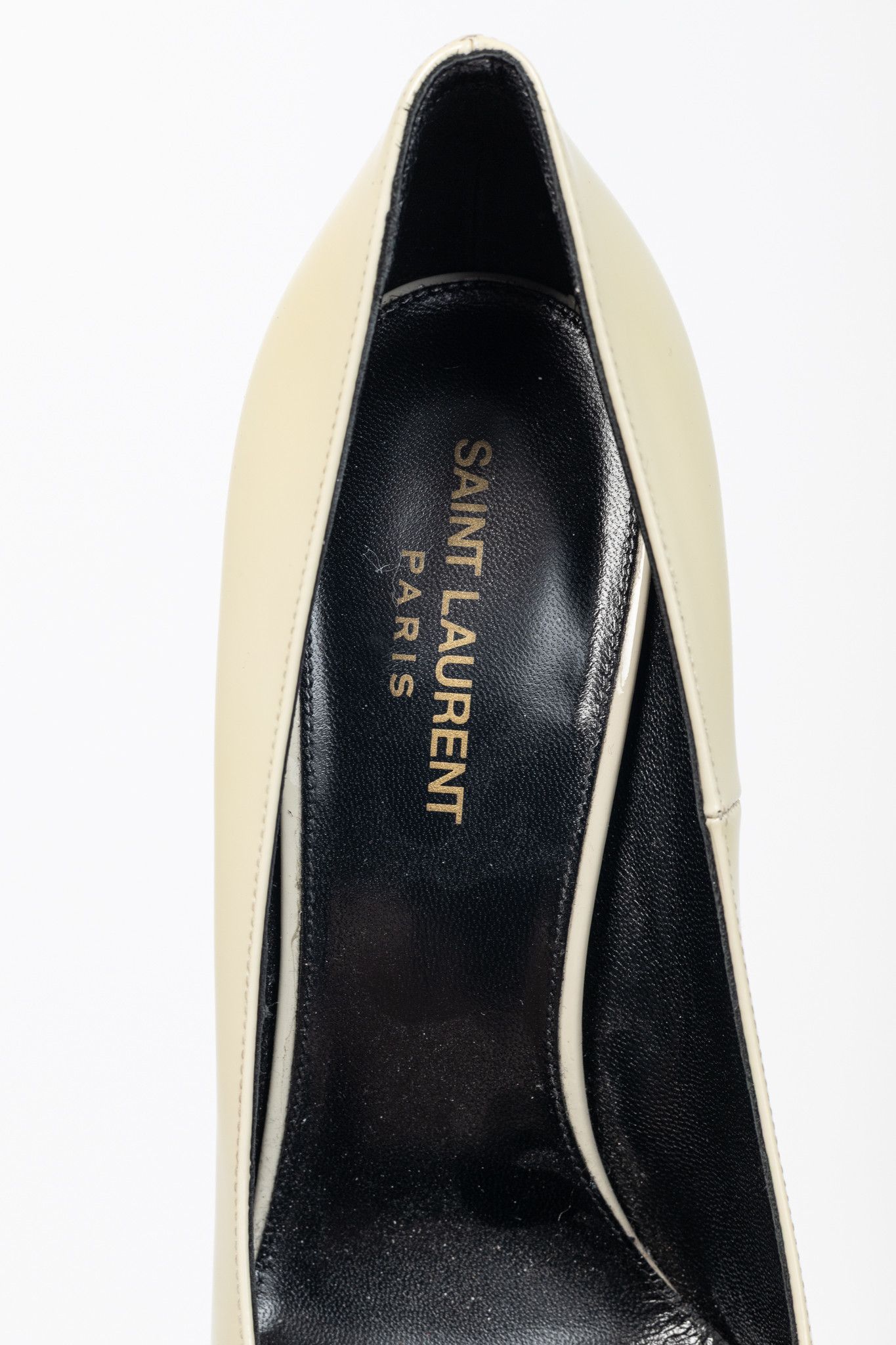 Saint Laurent Paris Saint Laurent Opyum Patent YSL Cassandre Pointed-Toe Pumps Size US 9 / IT 39 - 9 Thumbnail