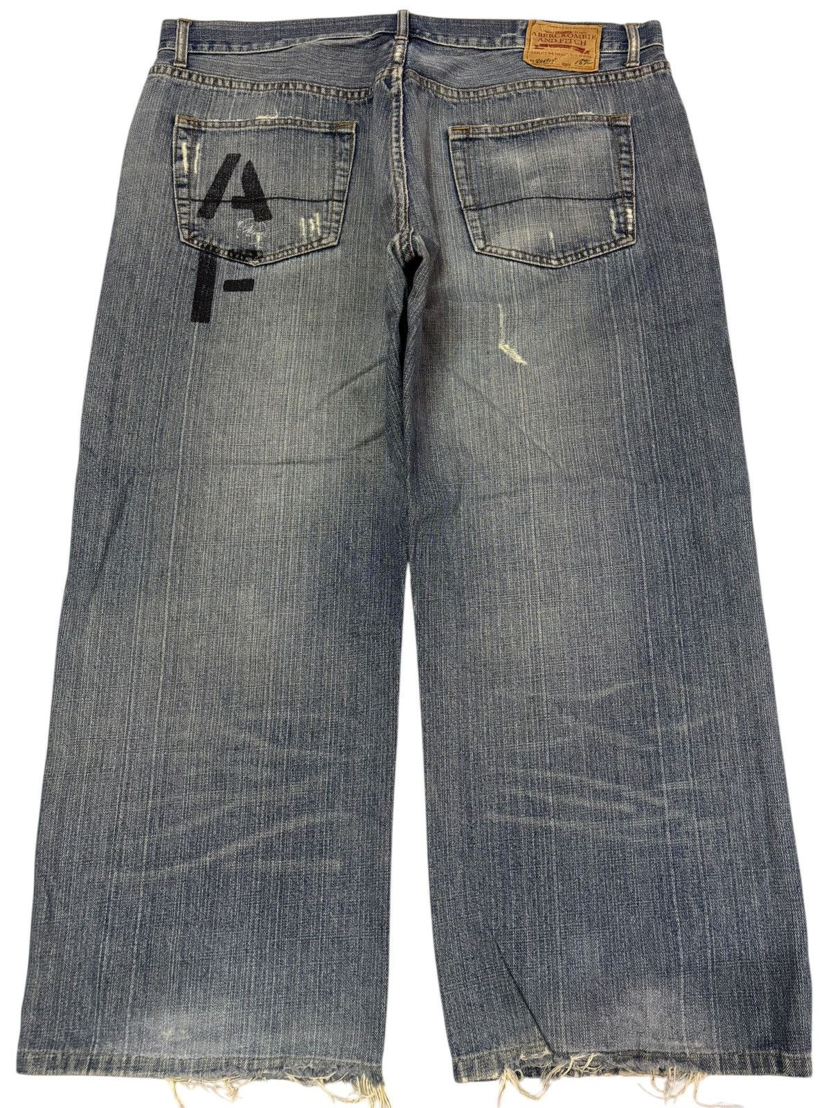 Abercrombie & Fitch Vtg Abercrombie & Fitch Capri Jeans Size US 38 / EU 54 - 2 Thumbnail
