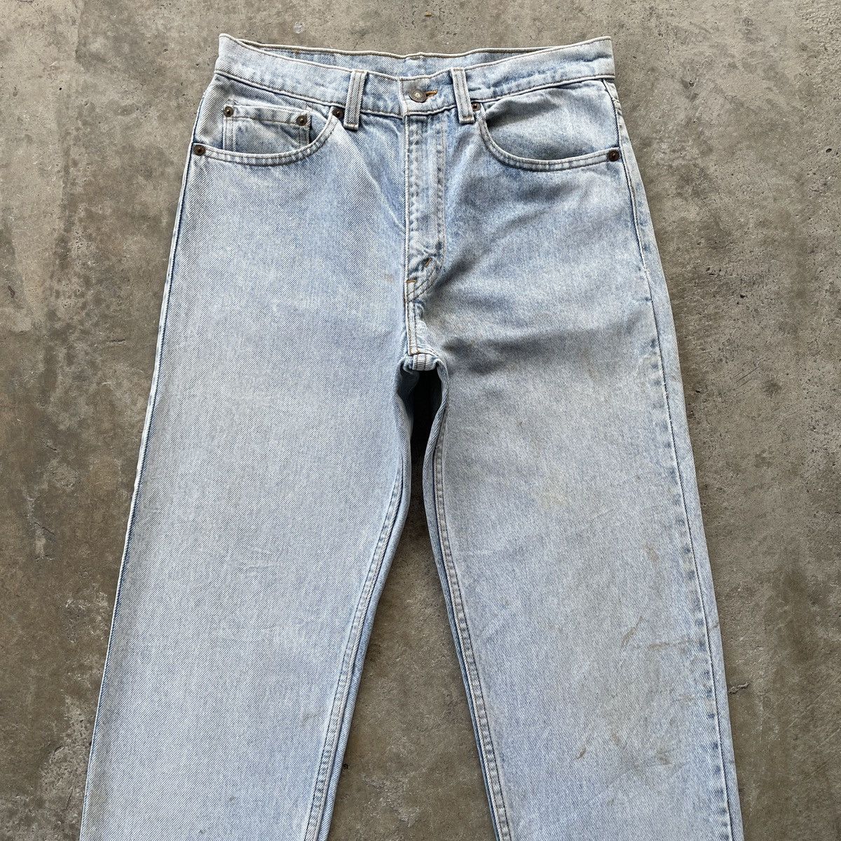 Jean × Levi's 90s Light Wash Vintage Levi’s 610 Faded Jeans Denim Pants Size US 30 / EU 46 - 3 Thumbnail