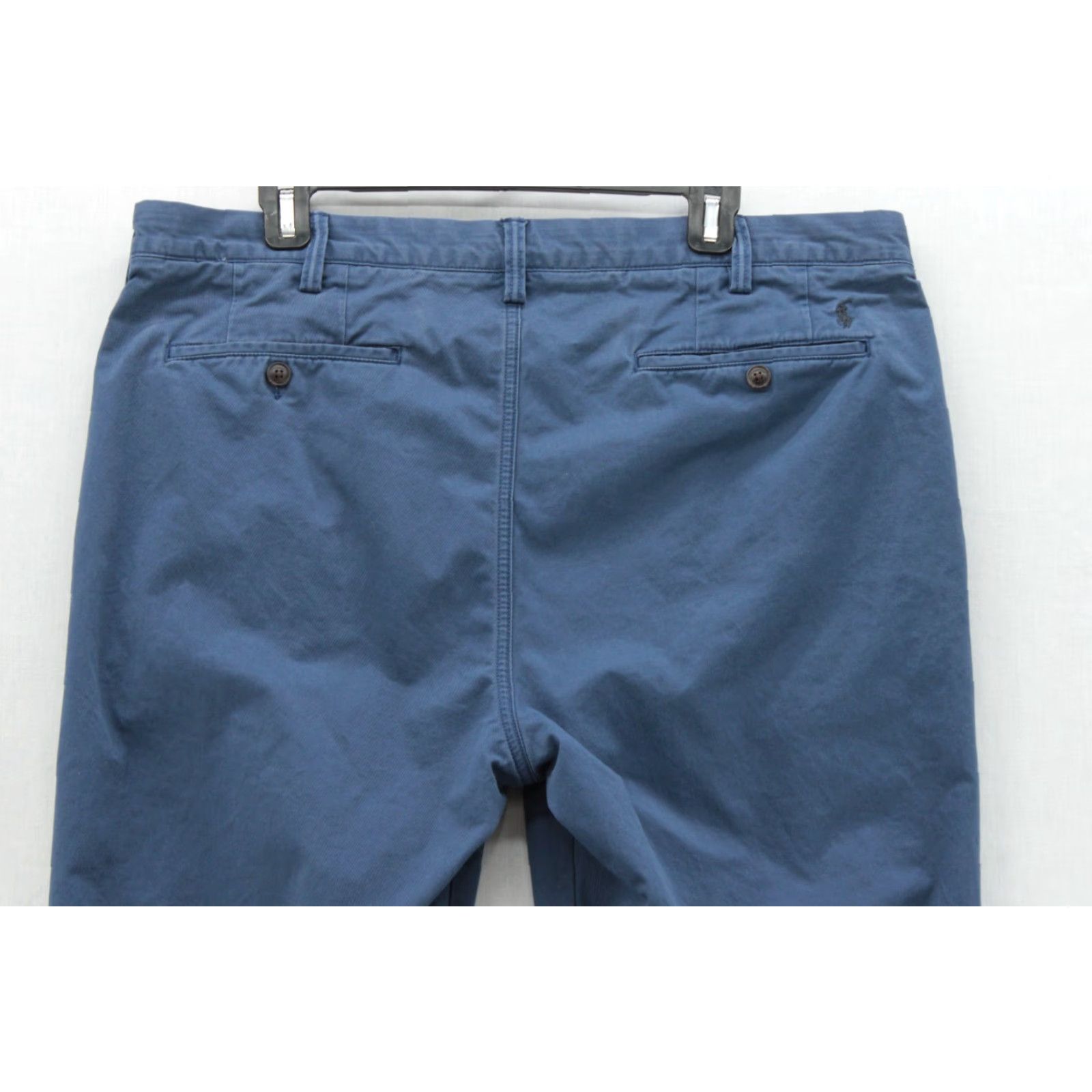 Polo Ralph Lauren Polo Ralph Lauren Pants Mens 38 X 34 Blue Stretch Straight Fit Chino Trouser Size US M / EU 48-50 / 2 - 6 Thumbnail