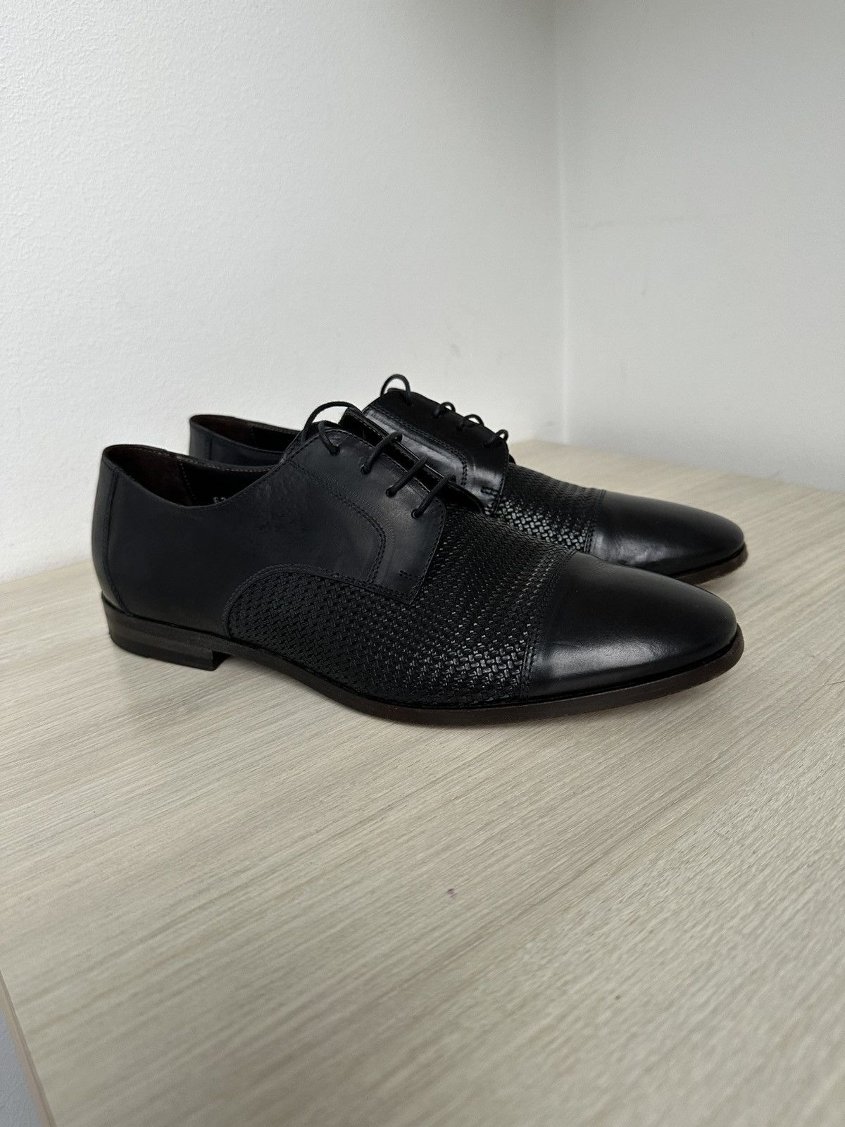 Canali Canali Leather Oxford Shoes Size US 8 / EU 41 - 17 Thumbnail
