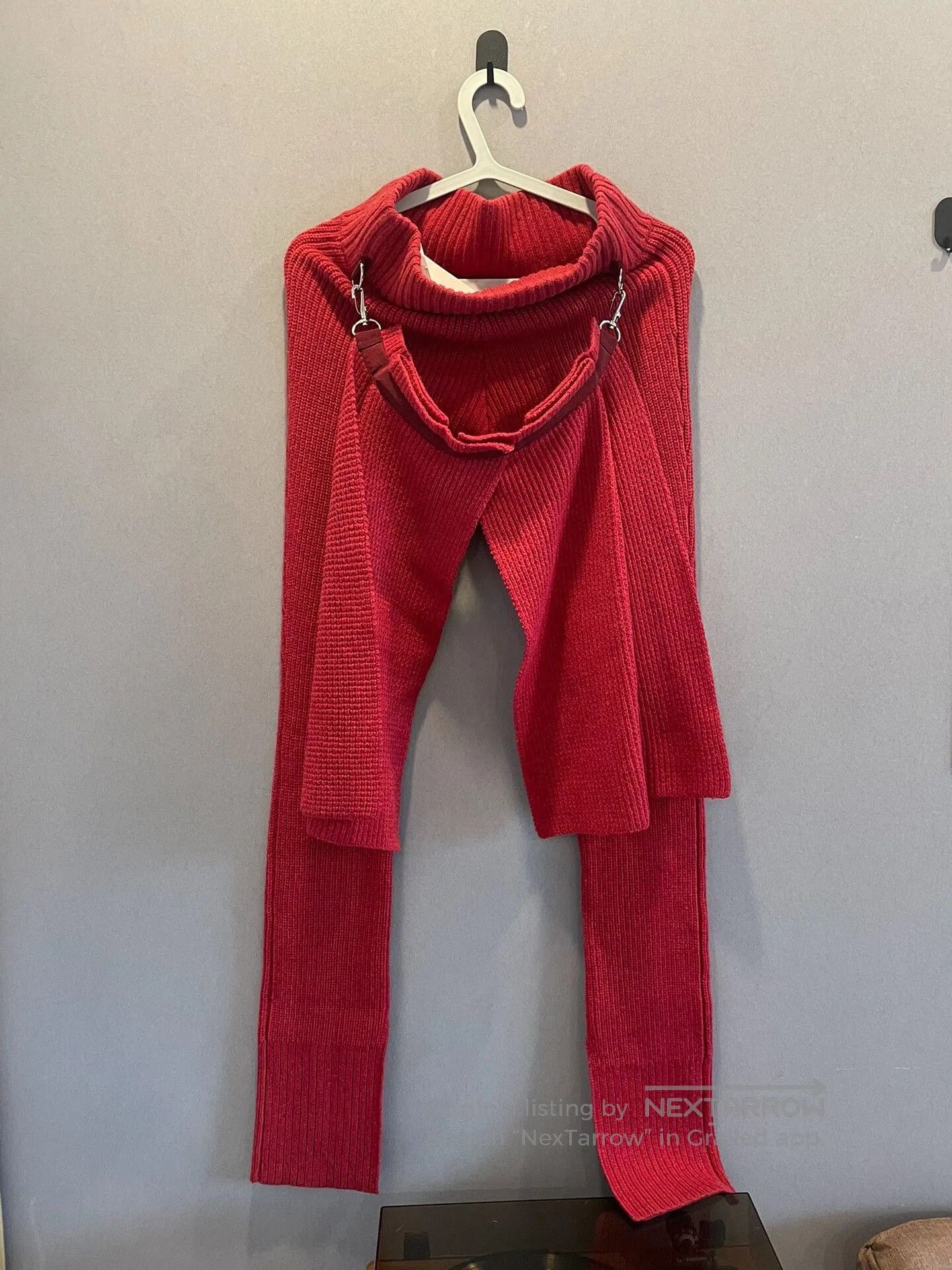 Sacai Sacai Wool Pants with Skirt Details. Size 23" - 1 Thumbnail
