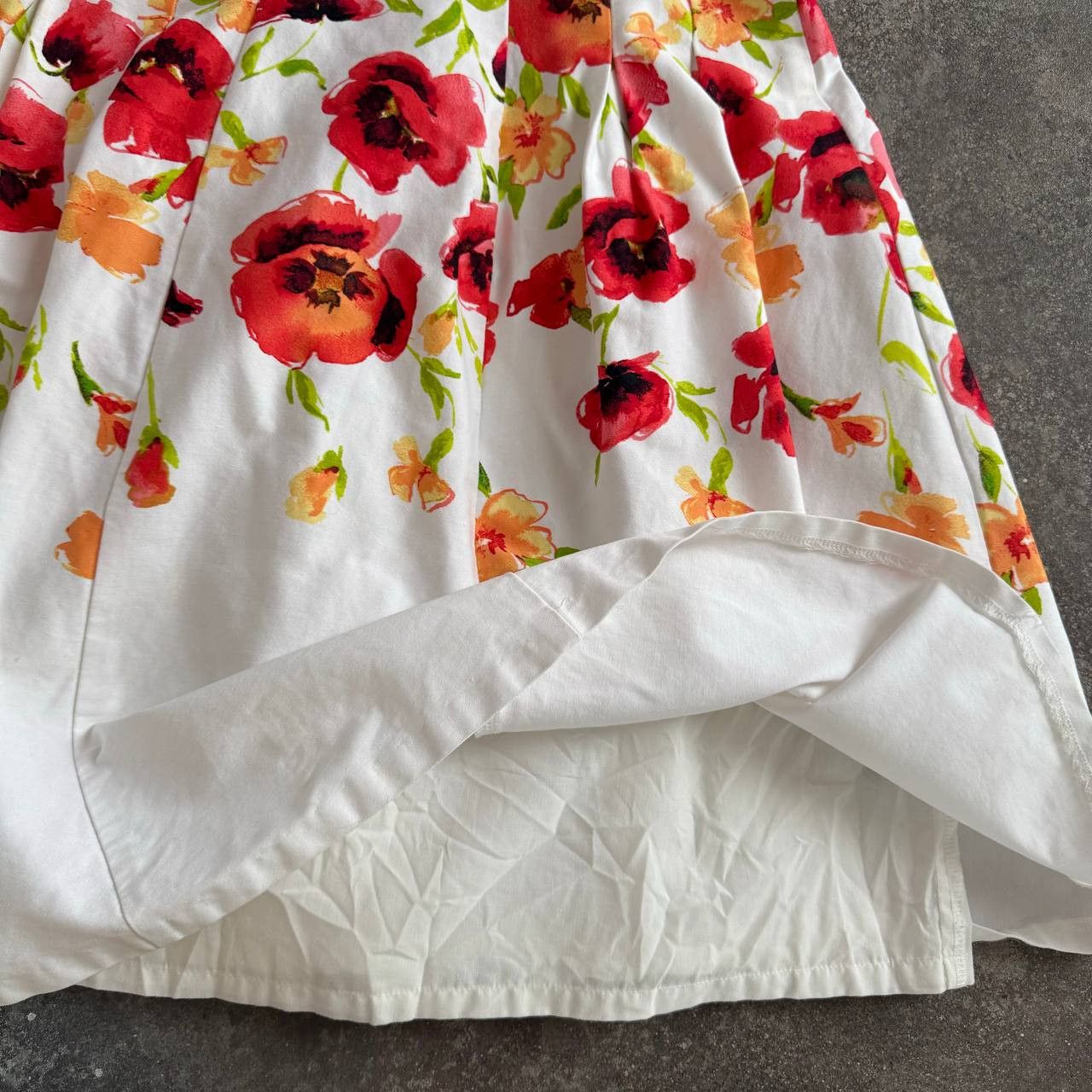 RRL Ralph Lauren × Ralph Lauren × Vintage Lauren Ralph Lauren Vintage Amazing Floral Dress Size S / US 4 / IT 40 - 6 Thumbnail
