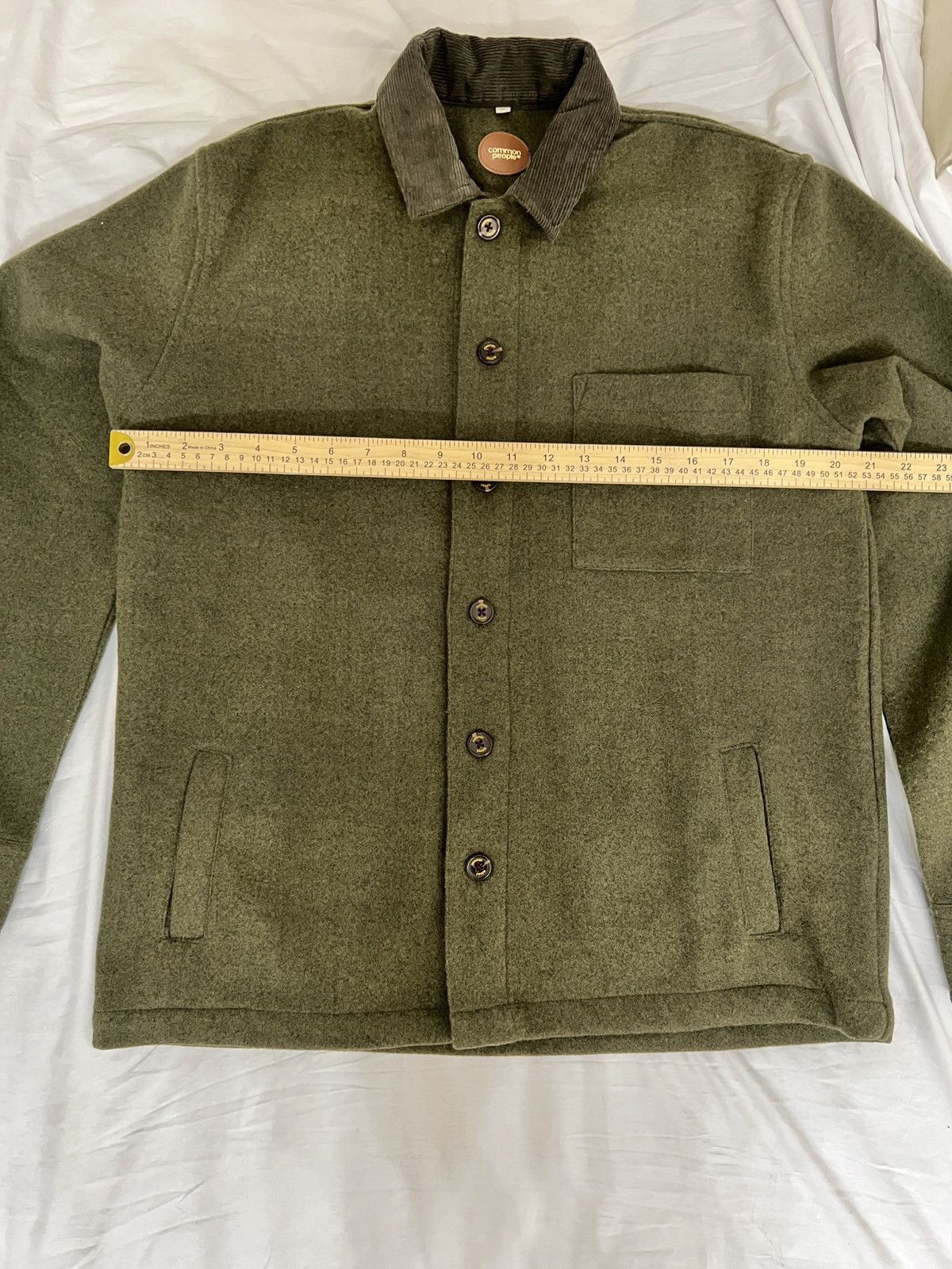 Common People Common People olive green button-Front jacket Size US S / EU 44-46 / 1 - 8 Thumbnail