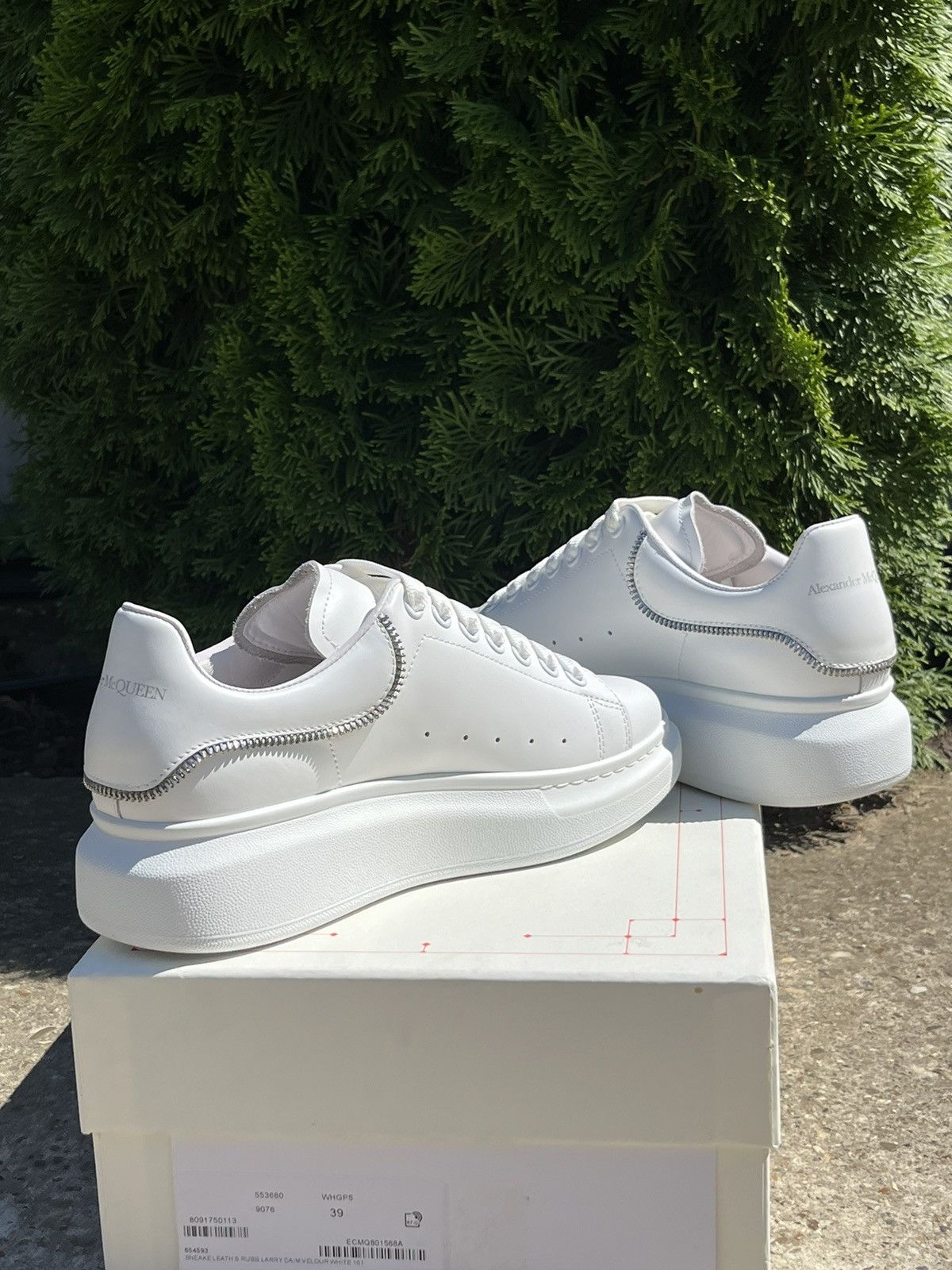 Alexander McQueen Larry Zipper Sneaker Size US 9 / IT 39 - 4 Thumbnail
