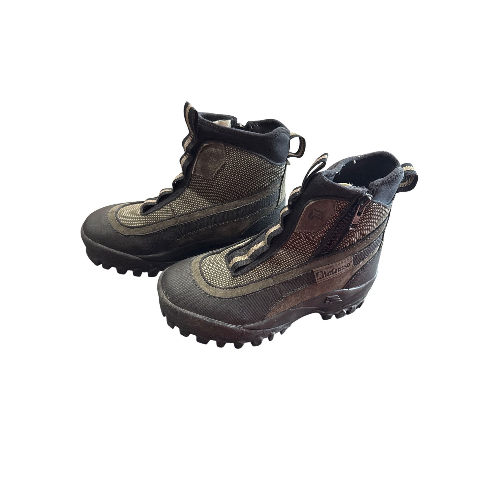 Other LaCrosse Womens brown black leather ankle winter Boots Size Size US 7 / IT 37 - 3 Thumbnail