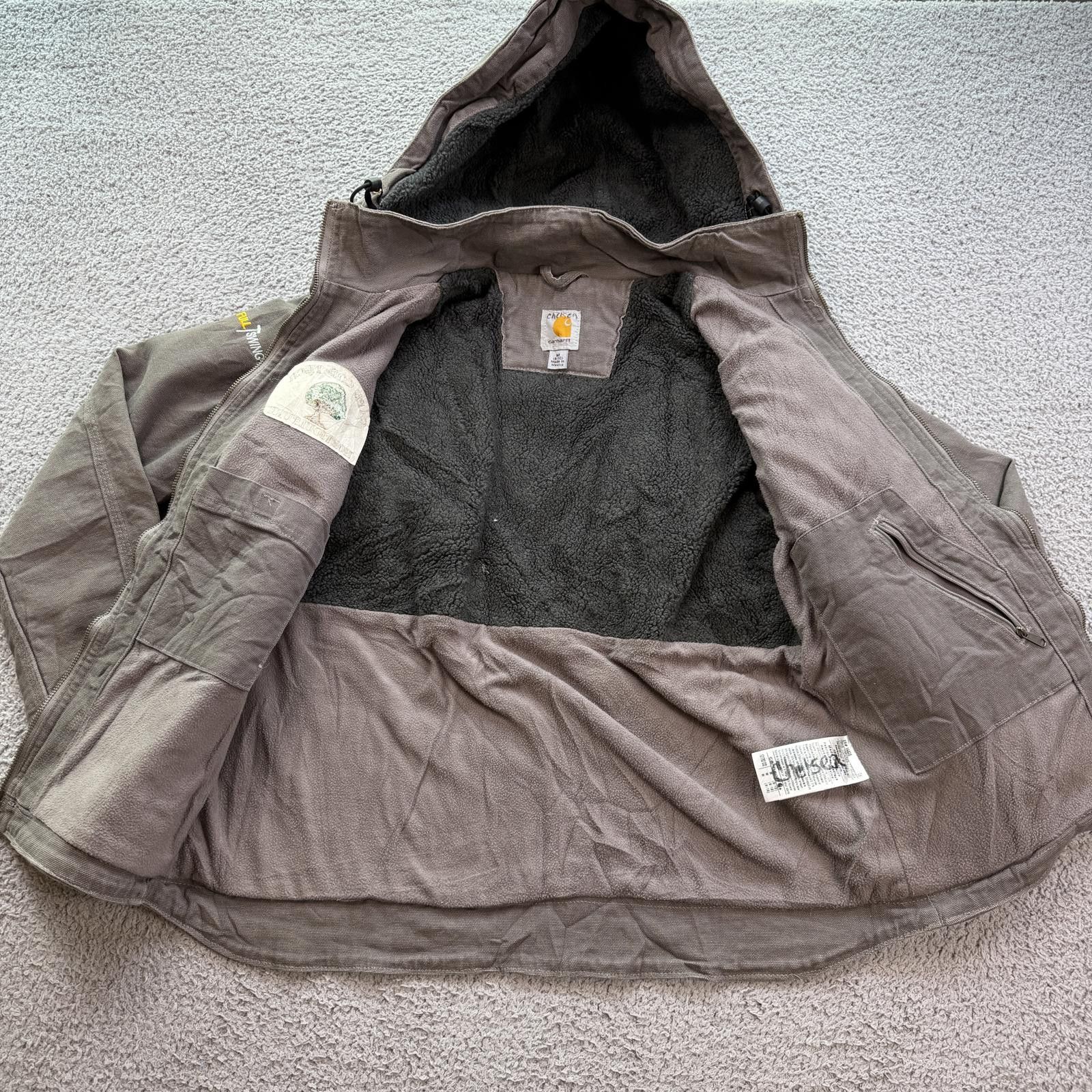 Carhartt Carhartt Women Full Swing Hooded Work Jacket Fleece Lined M Size M / US 6-8 / IT 42-44 - 6 Thumbnail