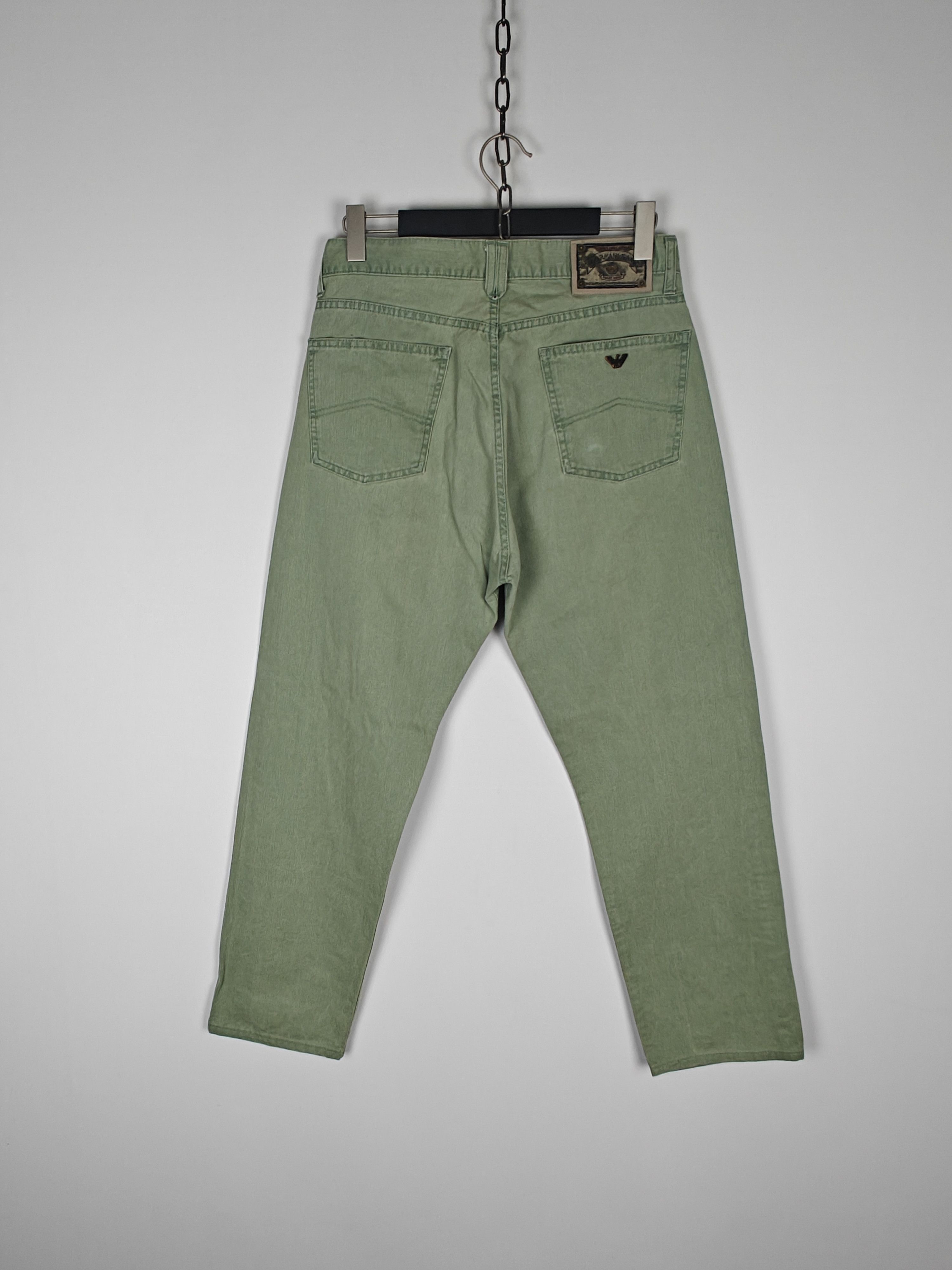 Armani Armani Denim Jeans VTG Pants Green size 33x32 Size US 33 - 11 Thumbnail