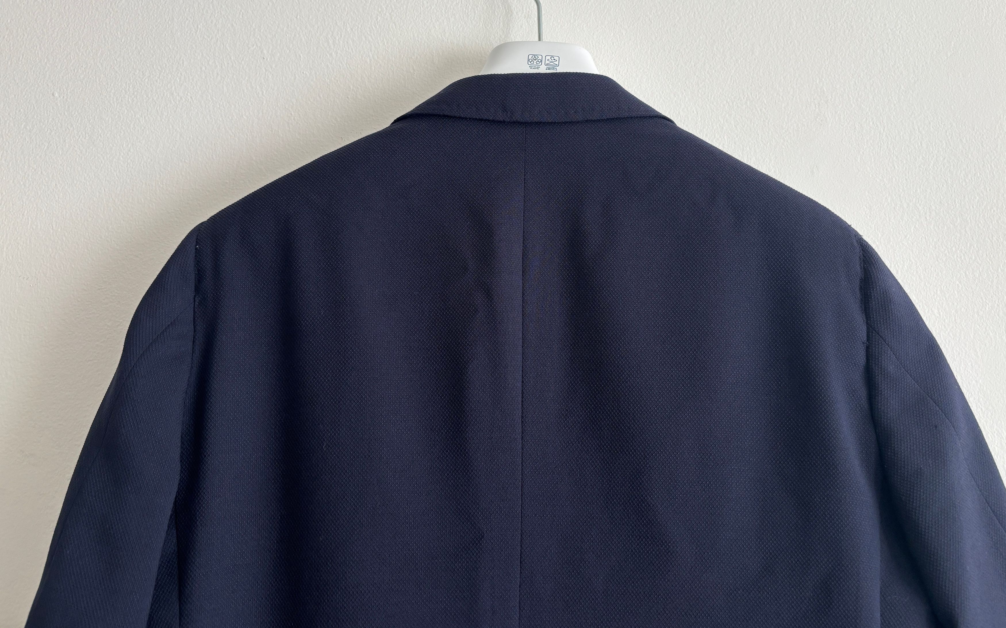 Tombolini $1900 Navy Blue Wool Hopsack Sport Coat/ Blazer - 42 Size 42R - 12 Thumbnail