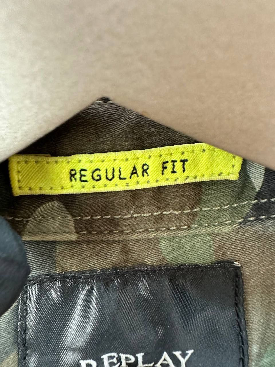 Replay Replay Camouflage Overshirt Full Zip Jacket Shirt US Army Size US L / EU 52-54 / 3 - 17 Thumbnail