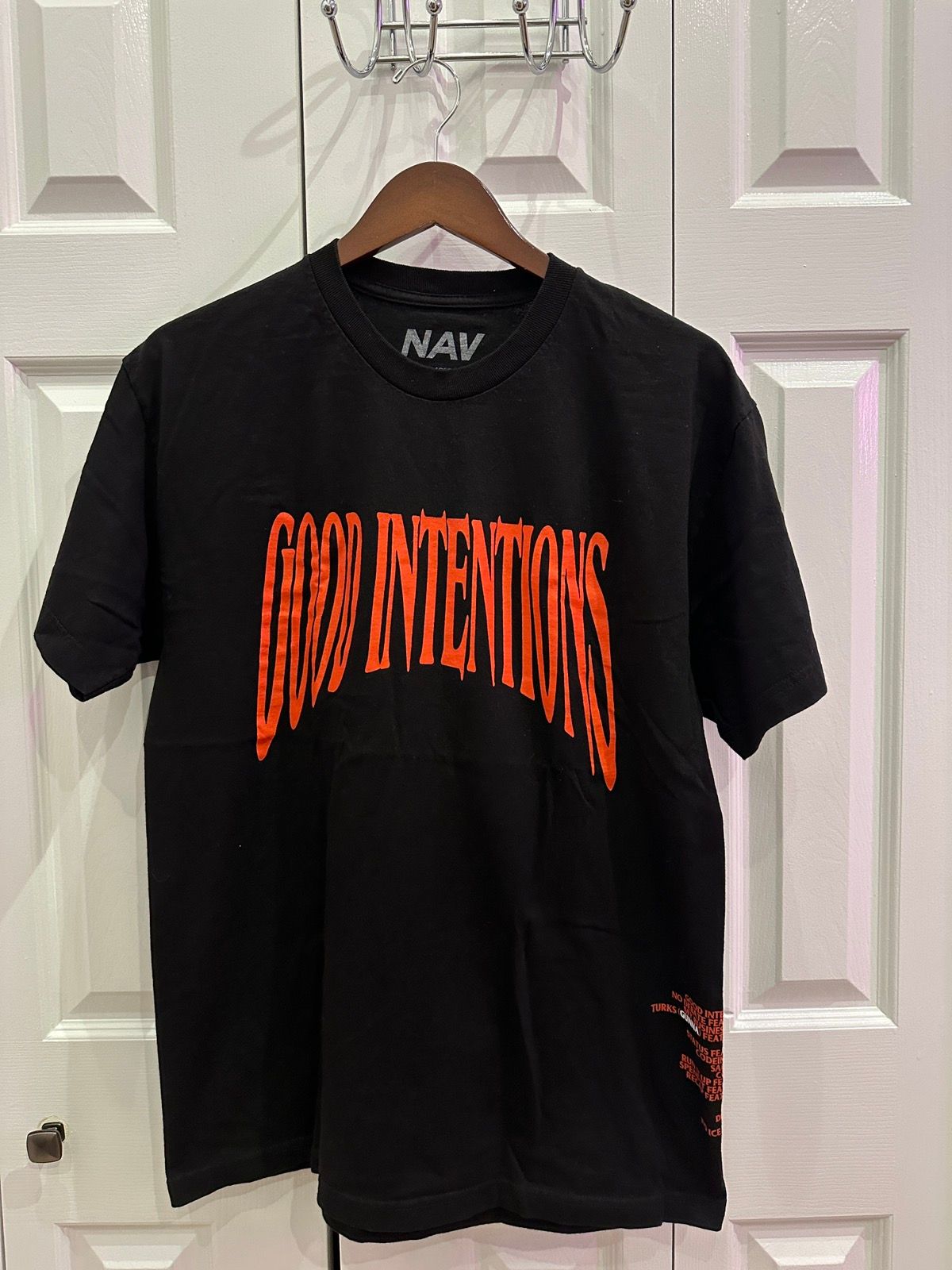 Vlone Vlone X Nav “Good Intentions” Tee Size US L / EU 52-54 / 3 - 1 Preview