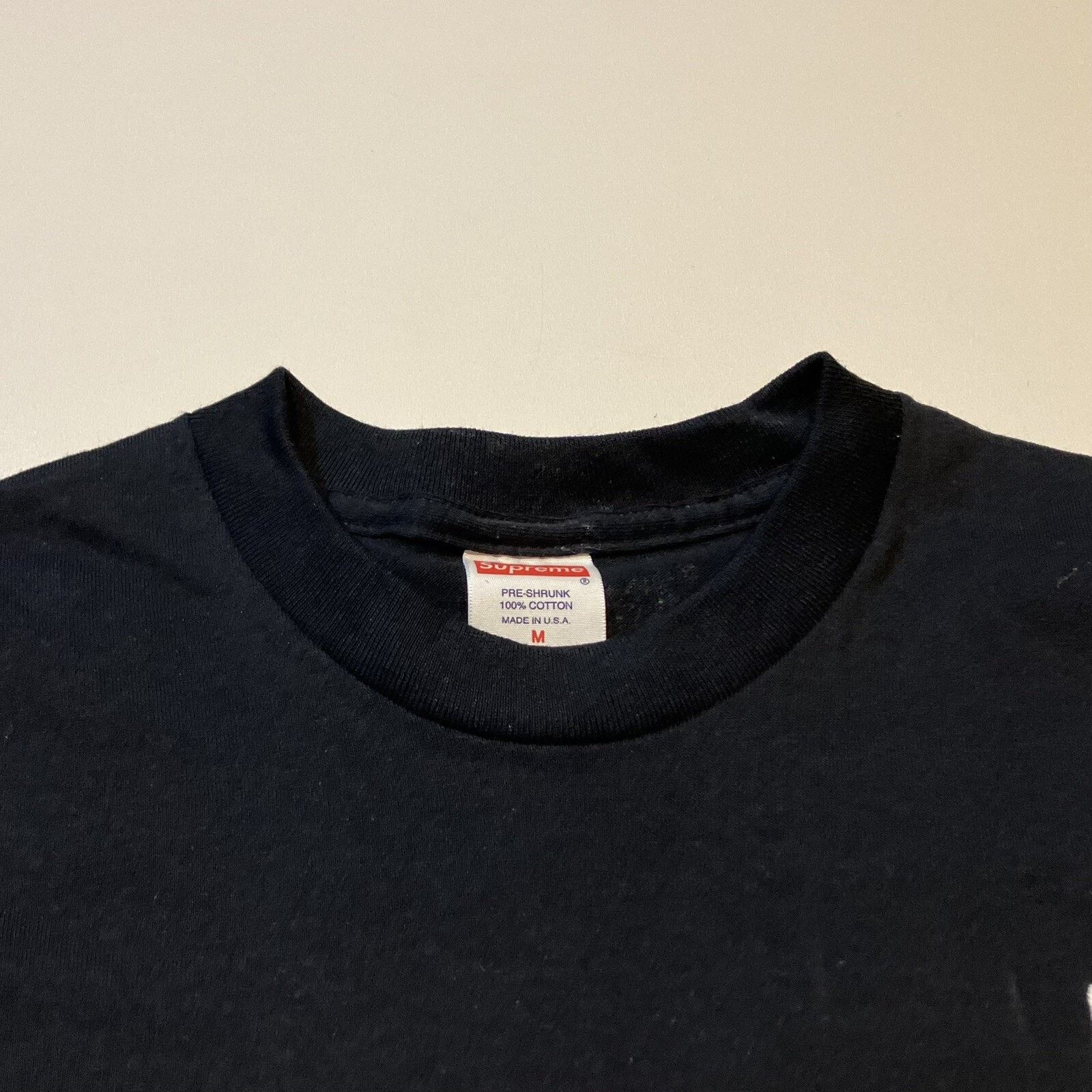 Supreme Supreme Vintage T Shirt Black Fight Back Free All Box Logo Size US M / EU 48-50 / 2 - 5 Thumbnail