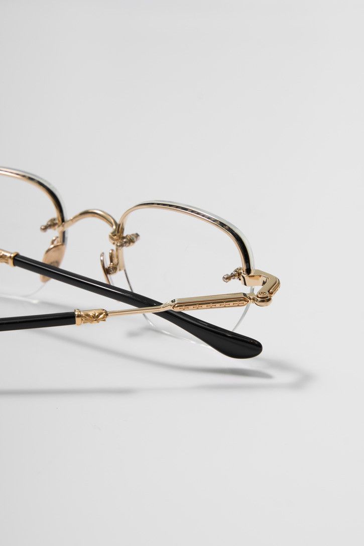Chrome Hearts CHROME HEARTS FROSTED GOLD PLATED/BLACK Size ONE SIZE - 10 Thumbnail