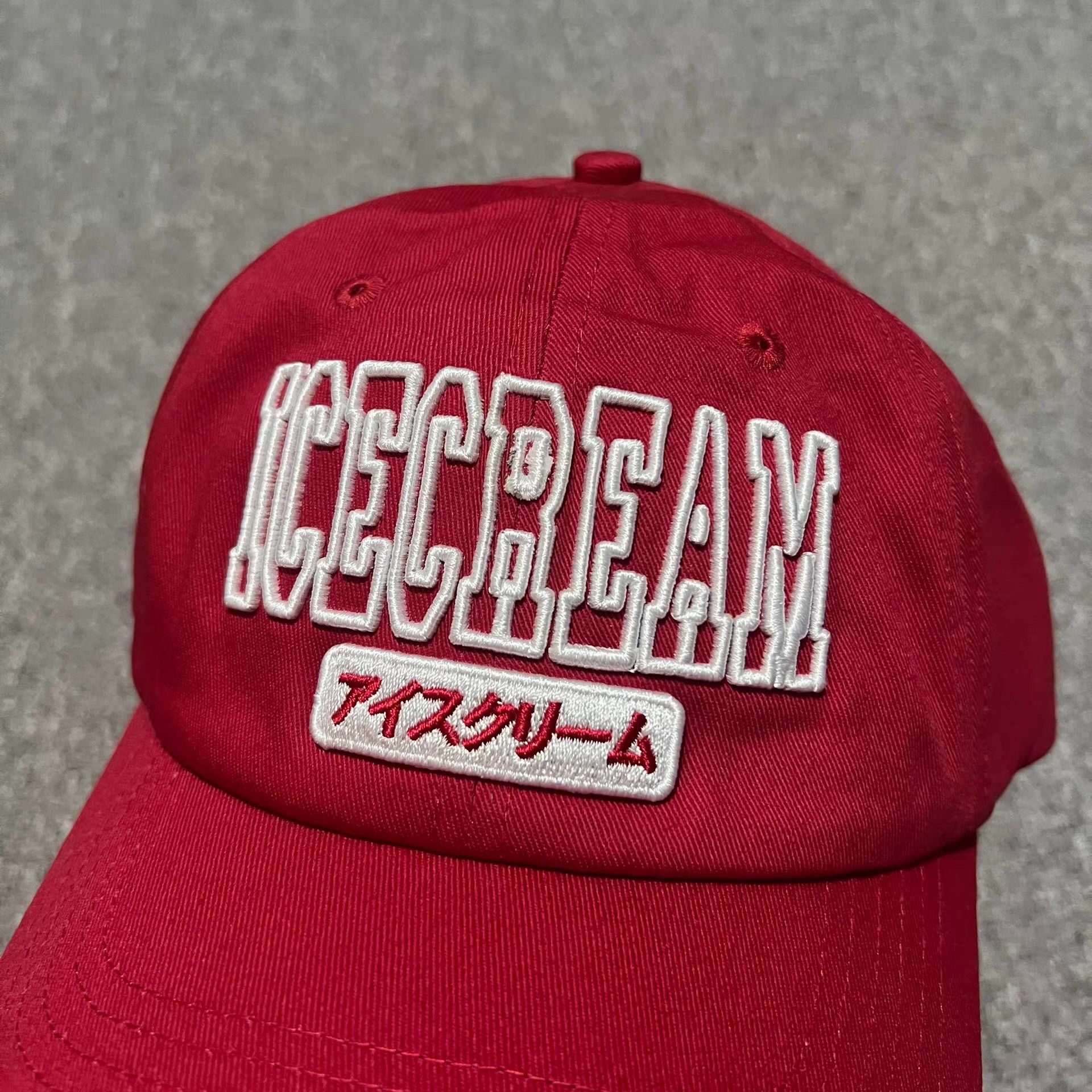 Billionaire Boys Club BBC ICECREAM Embroidered Curved Brim Baseball Cap Q7 Size ONE SIZE - 2 Thumbnail