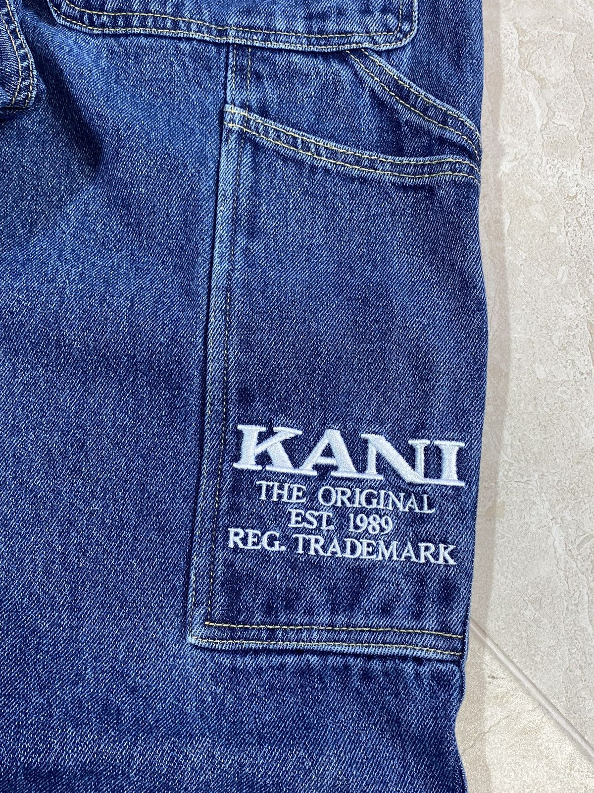 Karl Kani Kani Women's Denim Jeans Workwear Pants Size L Size 32" / US 10 / IT 46 - 5 Thumbnail