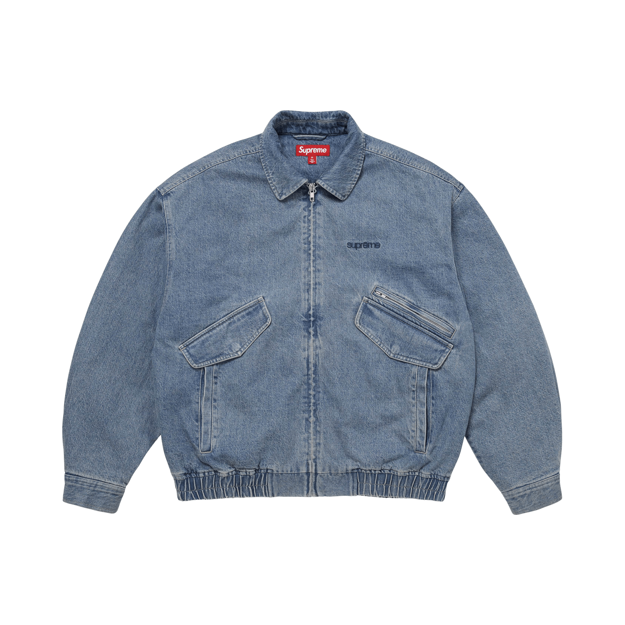 美品16fw Supreme Denim Harrington Jacket L Supreme Supreme