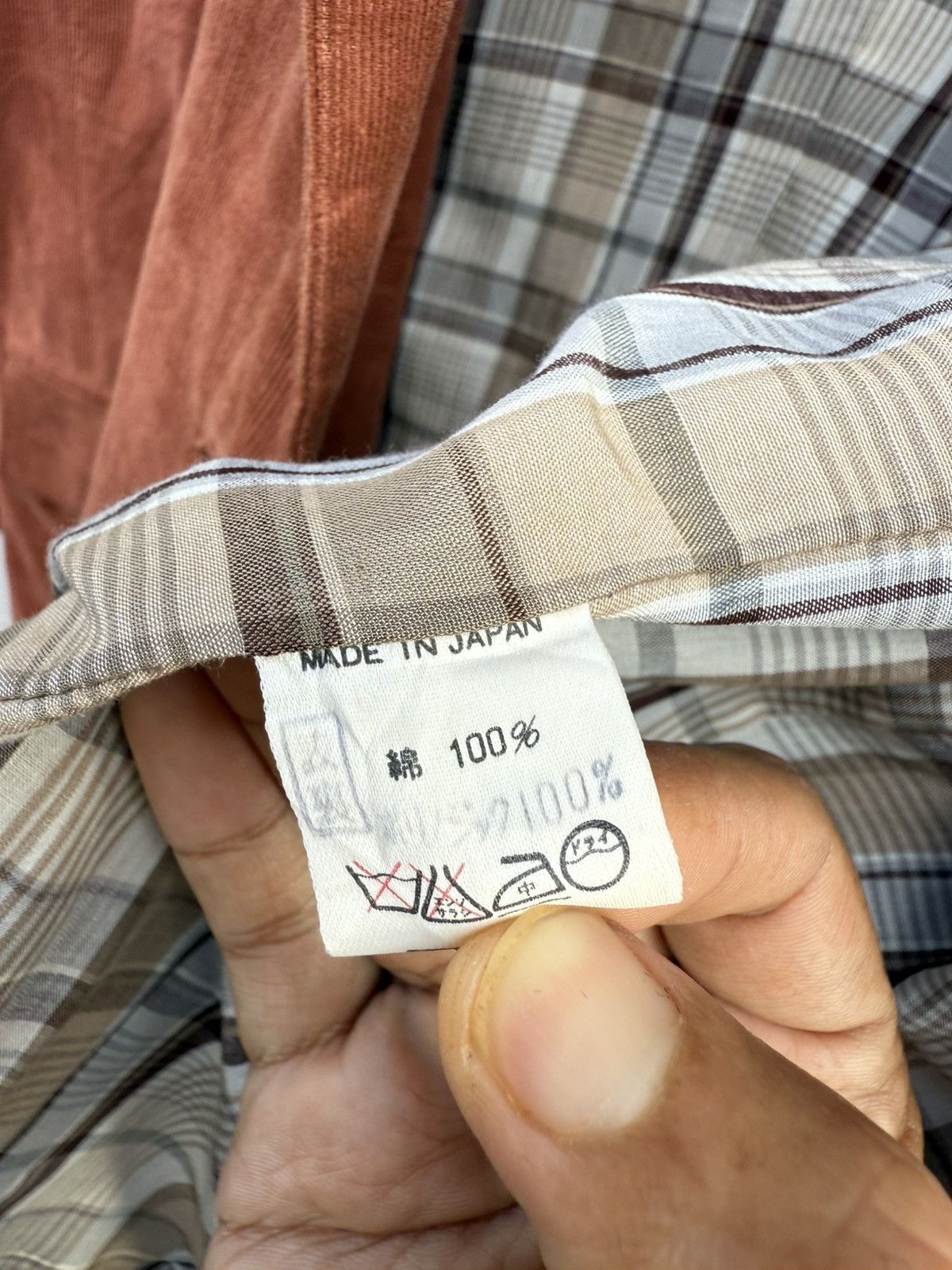 Yohji Yamamoto 💥ARCHIVED💥RARE Y’s Double Breasted Checkered Corduroy Blazer Size 38R - 10 Thumbnail