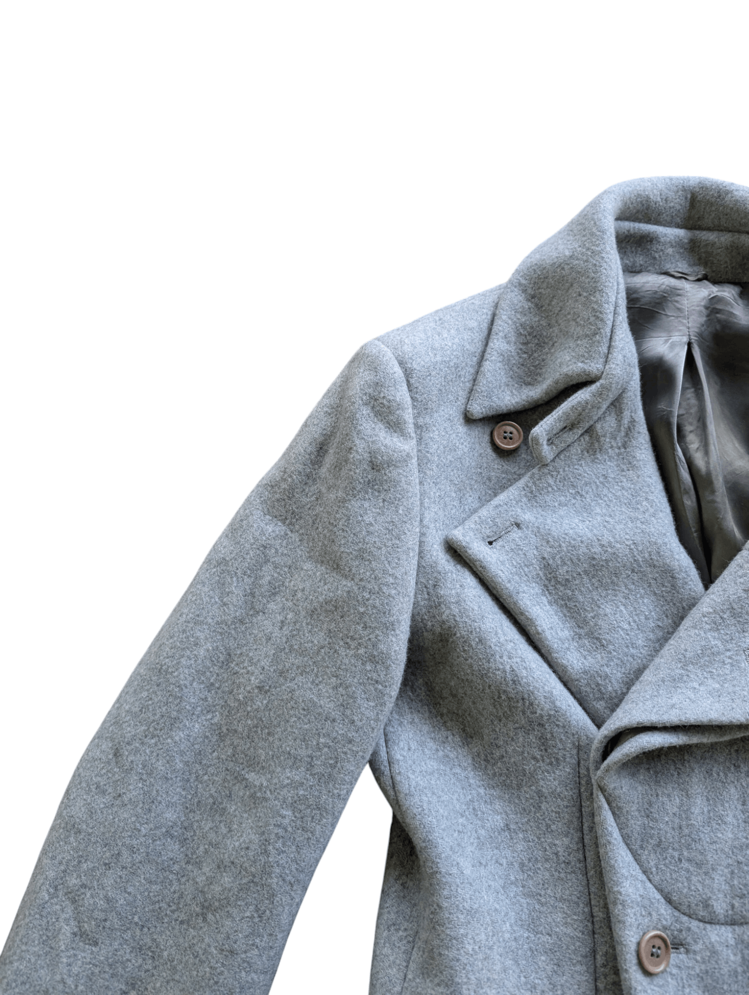 Alexander McQueen 90's Vintage Alexander McQueen Lano Wool Men’s Long Jacket Size US M / EU 48-50 / 2 - 7 Thumbnail