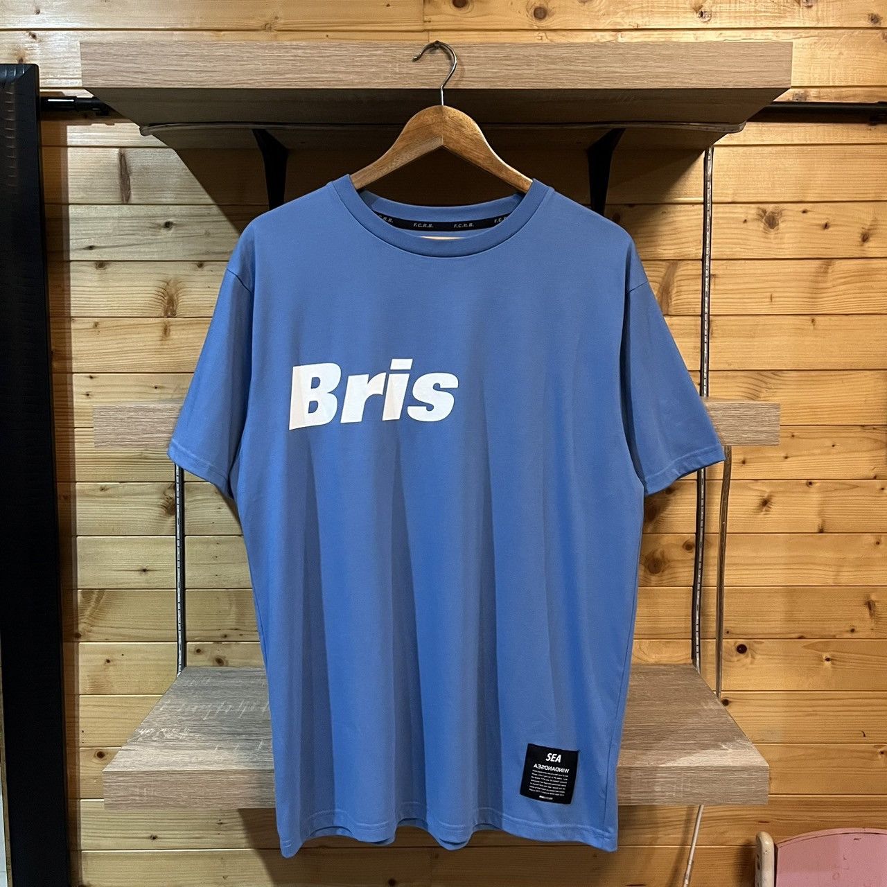 F.C.R.B × Football Club Real Bristol × Sophnet. F.C.Real Bristol WIND AND  SEA LOGO TEE | Grailed