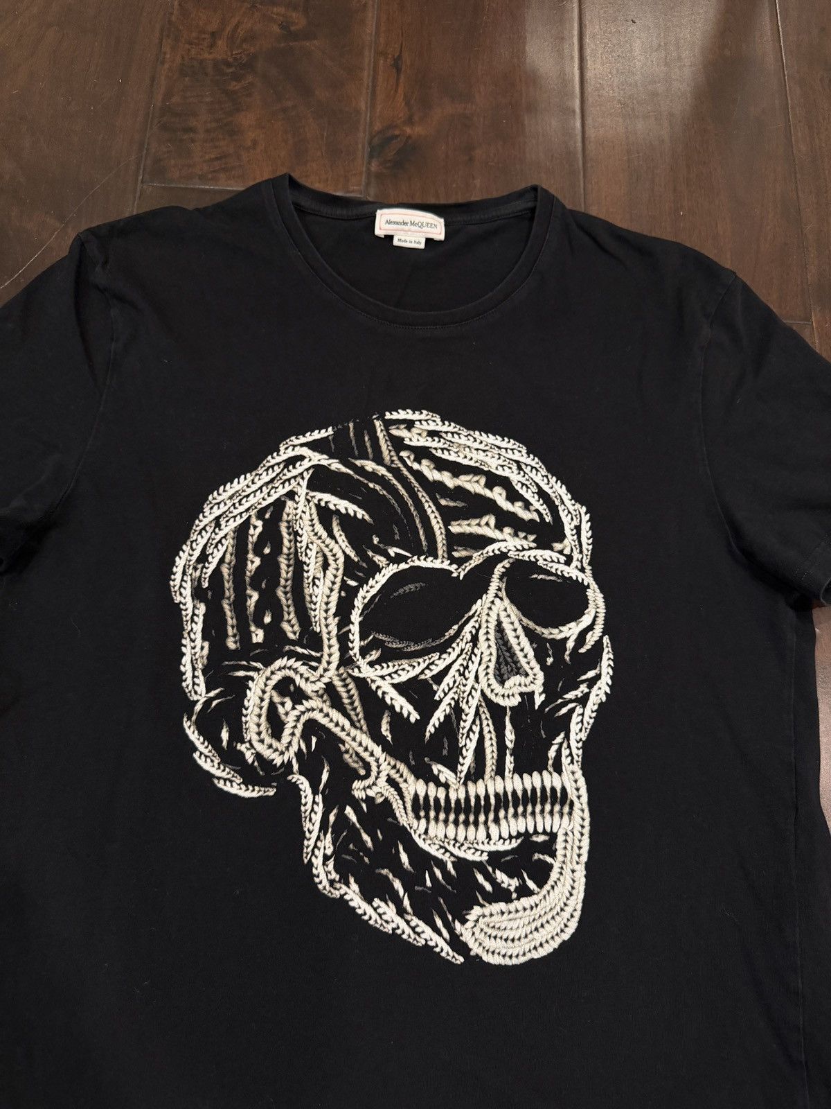 Alexander McQueen Alexander McQueen Skull Print T-Shirt Size US L / EU 52-54 / 3 - 1 Thumbnail