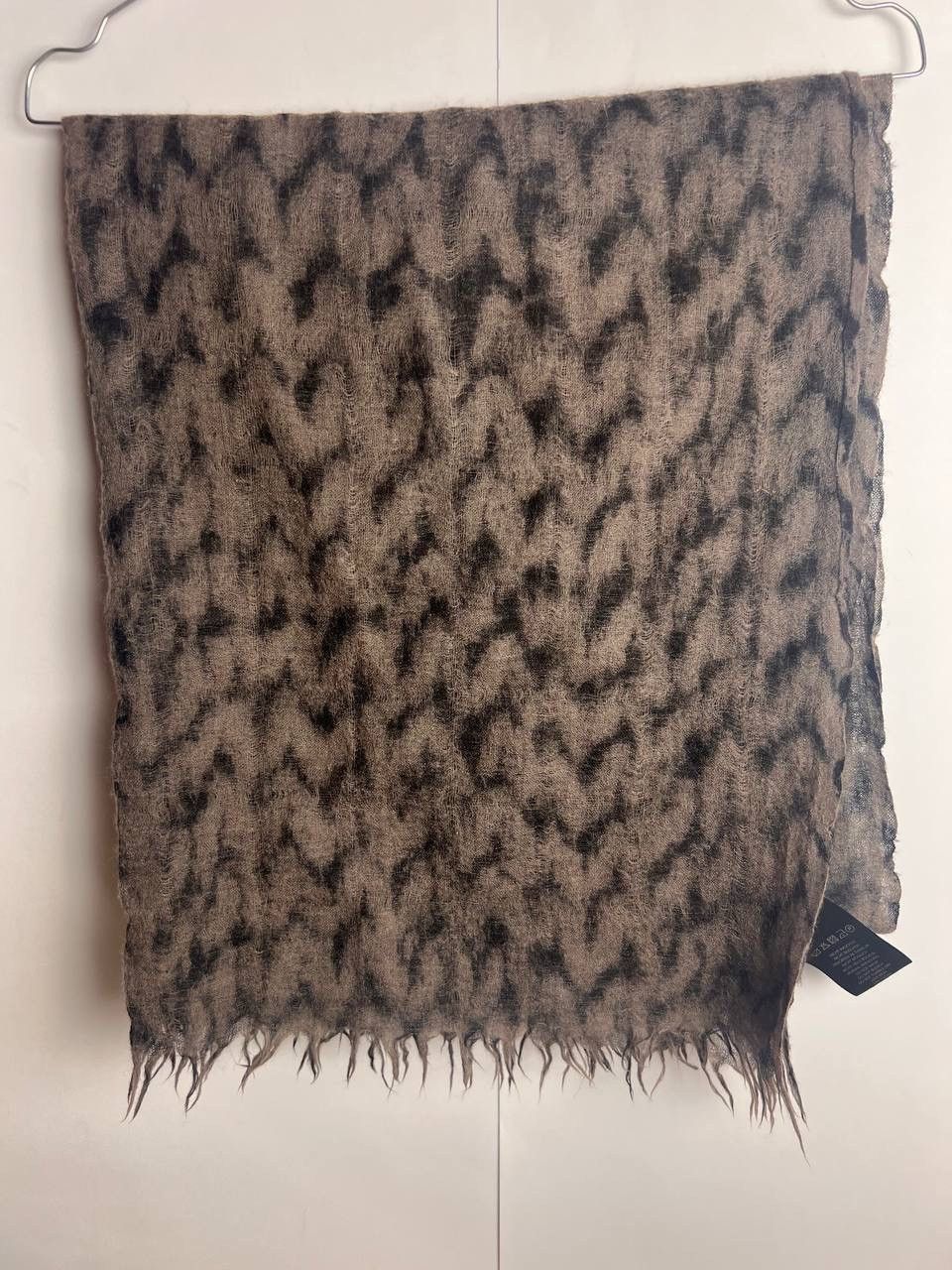 Japanese Brand Oska Wool Scarf Size ONE SIZE - 2 Thumbnail