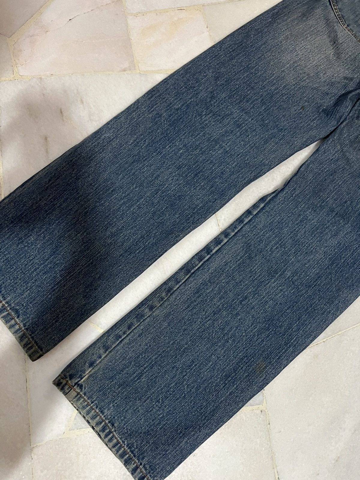 Hysteric Glamour × If Six Was Nine × Japanese Brand 🌈Double Waist 90’s style Amore Puro Faded Washed Jean Size US 30 / EU 46 - 9 Thumbnail
