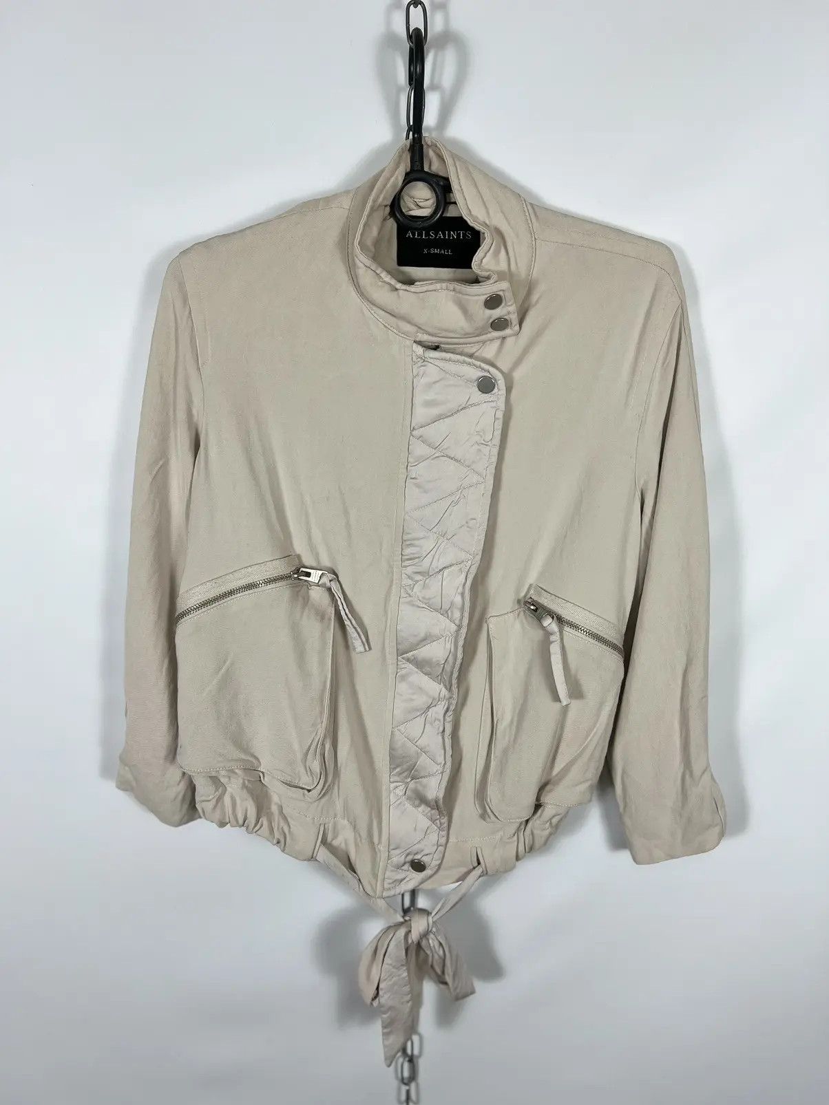 Allsaints × Japanese Brand All saints bomber jacket Size XS / US 0-2 / IT 36-38 - 1 Thumbnail