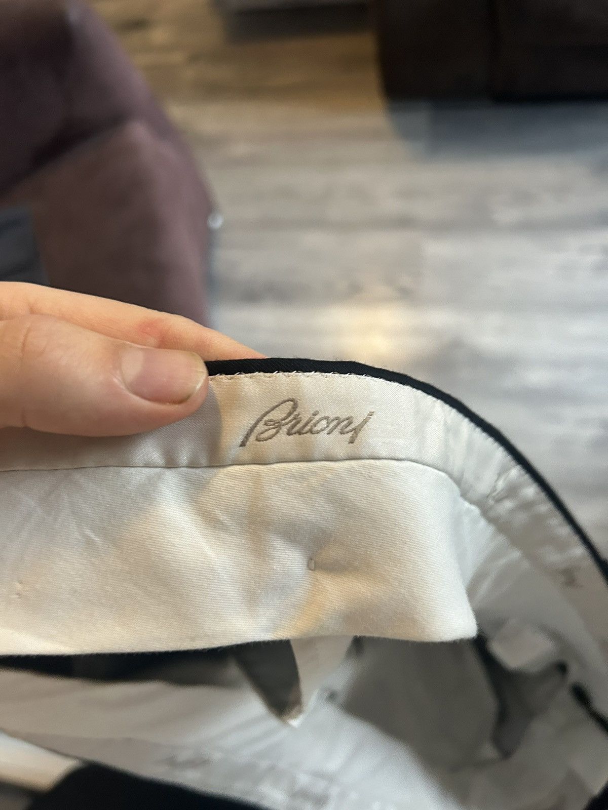 Brioni Super 150’s Segovia Pants Size US 38 / EU 54 - 14 Thumbnail