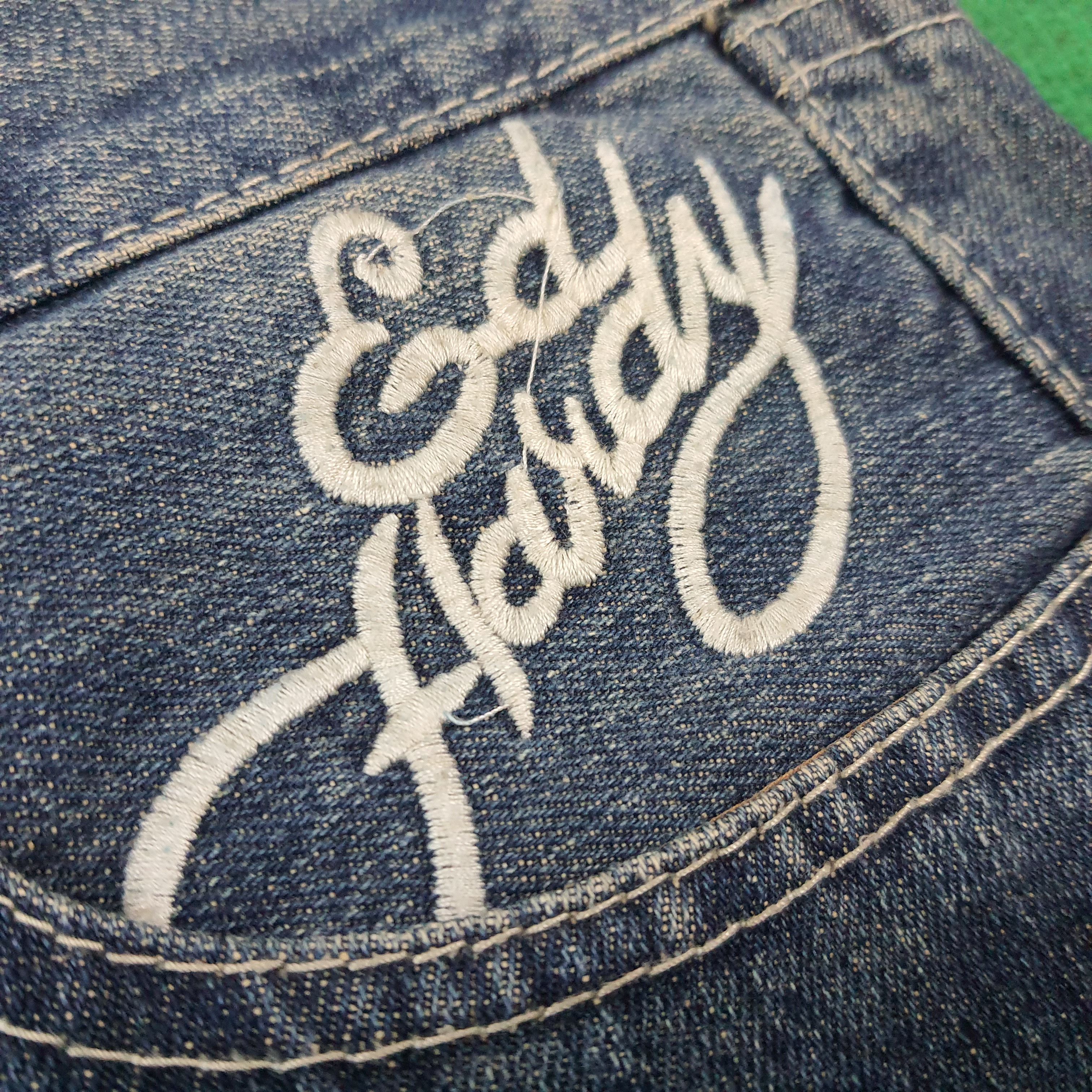 Ed Hardy Vintage Ed Hardy Christian Audigier Custom Logo Jeans C272N1 Size US 31 - 3 Thumbnail