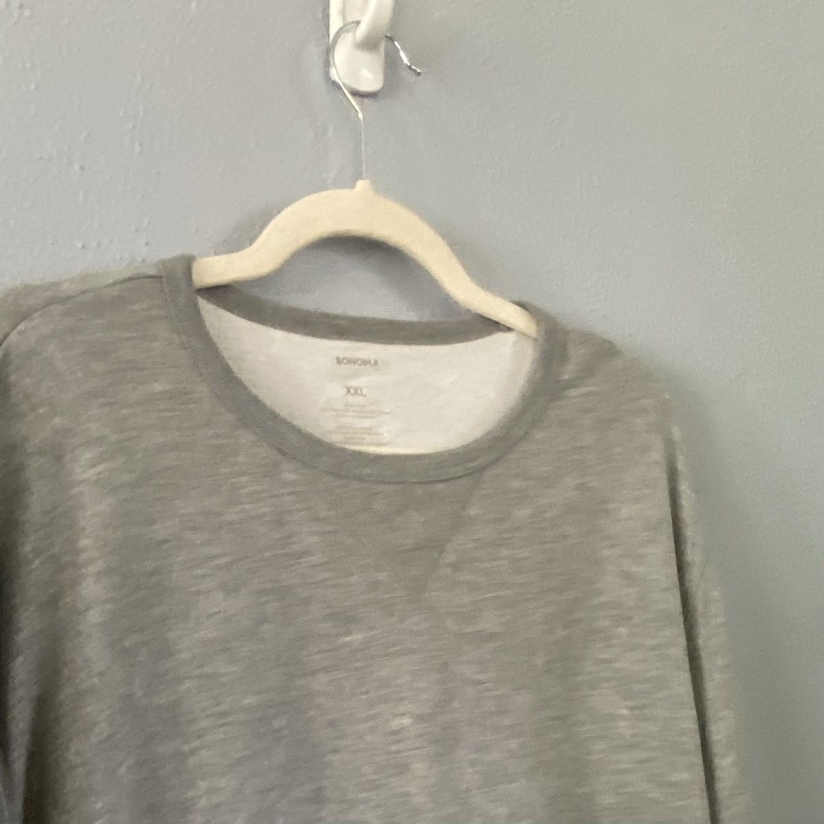 Sonoma Sonoma Grey Fleece Lined Sweatshirt Men’s Size XXL Size US XXL / EU 58 / 5 - 3 Thumbnail
