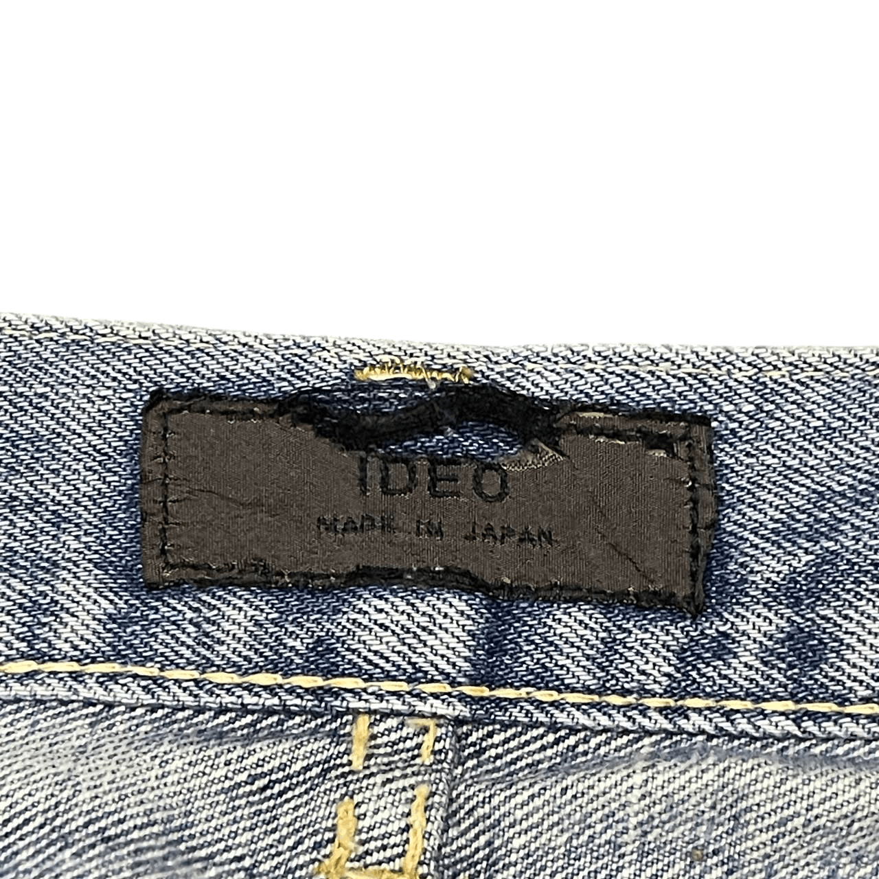 If Six Was Nine Vintage Ideo Made in Japan Selvedge Jeans Size US 28 / EU 44 - 9 Thumbnail