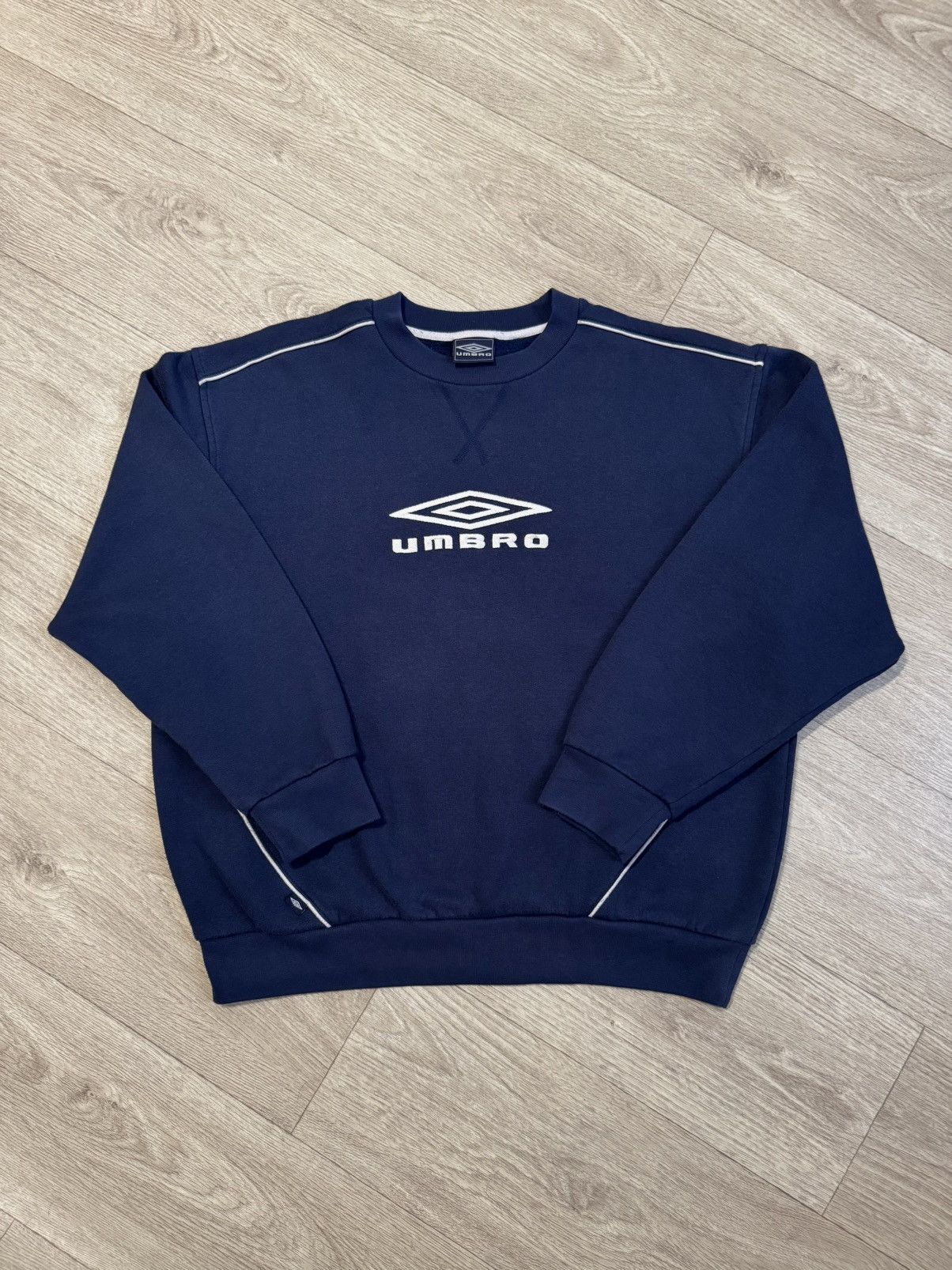 Umbro 🔷Vintage Umbro Embroidered Logo Y2K Sweatshirt 90s🔷 Size US L / EU 52-54 / 3 - 1 Thumbnail