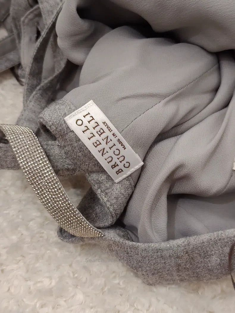Brunello Cucinelli Brunello Cucinelli Absolutely beautiful woolen long dress Size S / US 4 / IT 40 - 8 Thumbnail