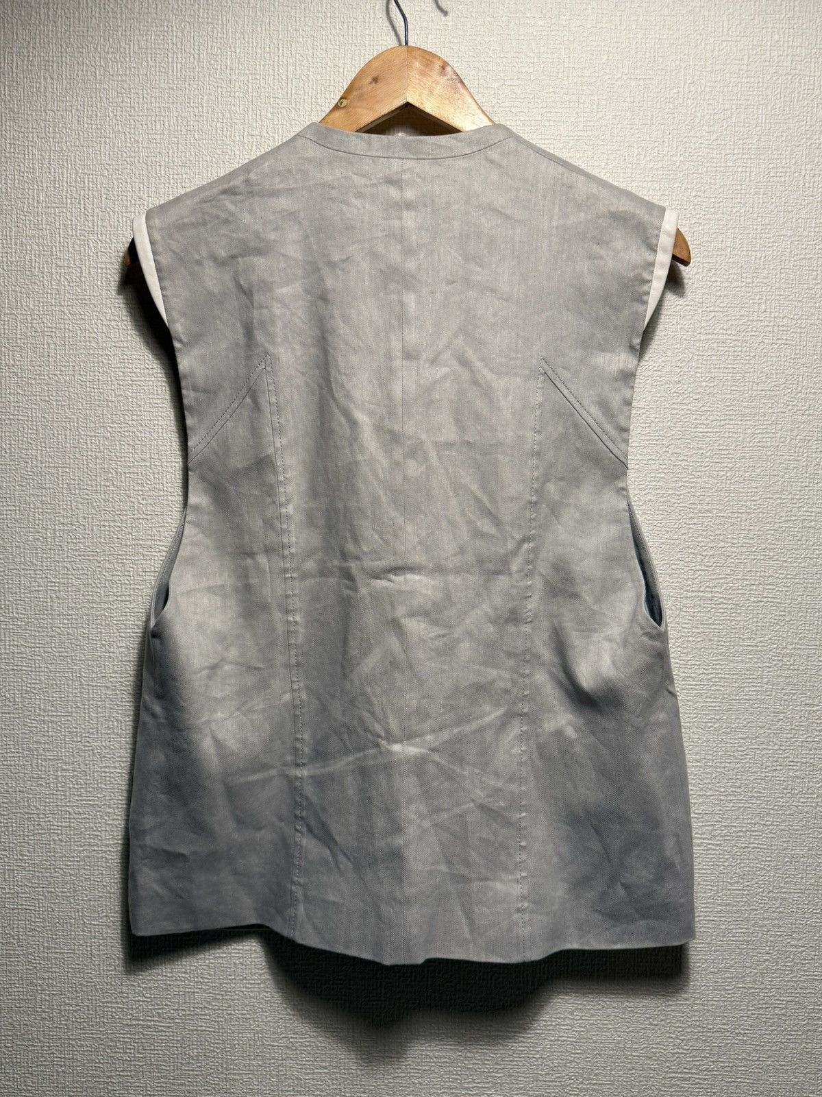 Helmut Lang HELMUT LANG SHEEPSKIN LEATHER VEST Size 50R - 7 Thumbnail