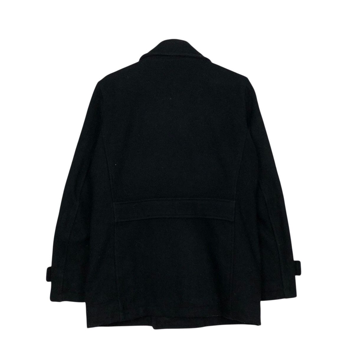Issey Miyake 📌Vintage Wool Jacket Double Collar Ships Jet Blue Japan Size US M / EU 48-50 / 2 - 9 Thumbnail