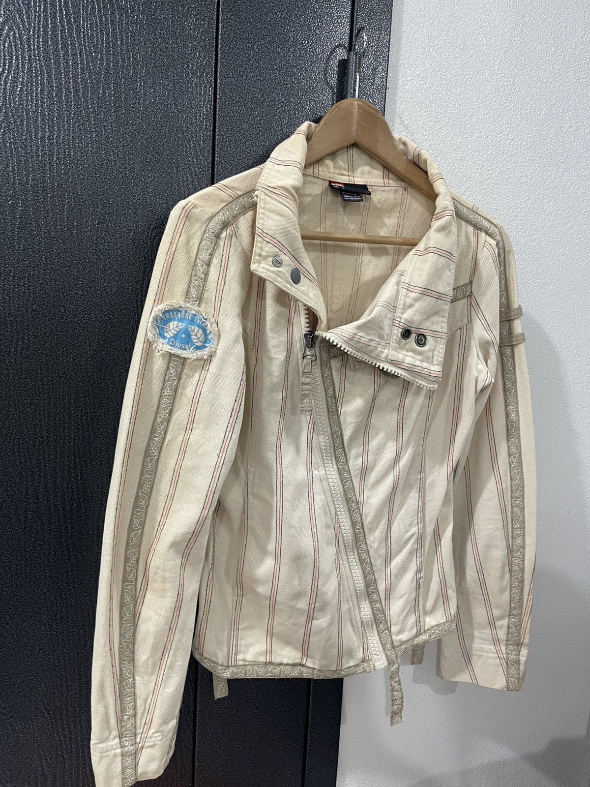 Diesel Diesel Asymmetrical Zip Jacket Size XS / US 0-2 / IT 36-38 - 3 Thumbnail
