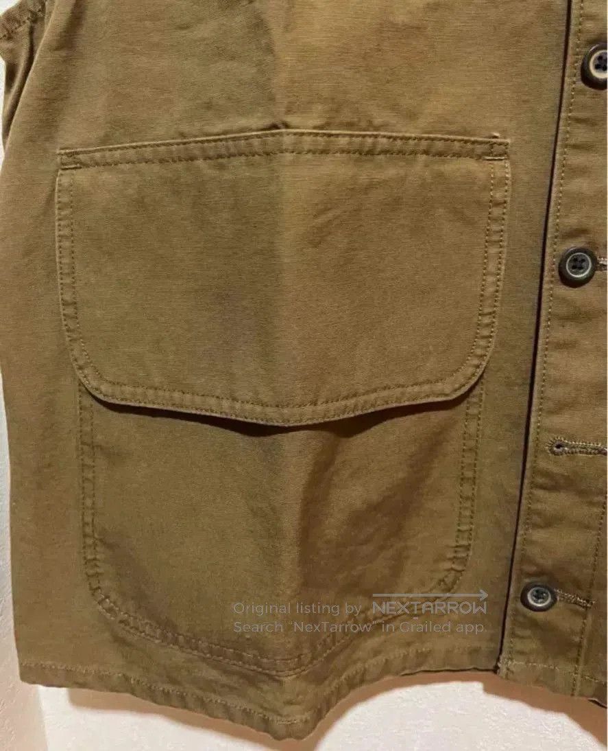 RRL Ralph Lauren vintage double rl khaki canvas hunting vest. Size US XL / EU 56 / 4 - 7 Thumbnail