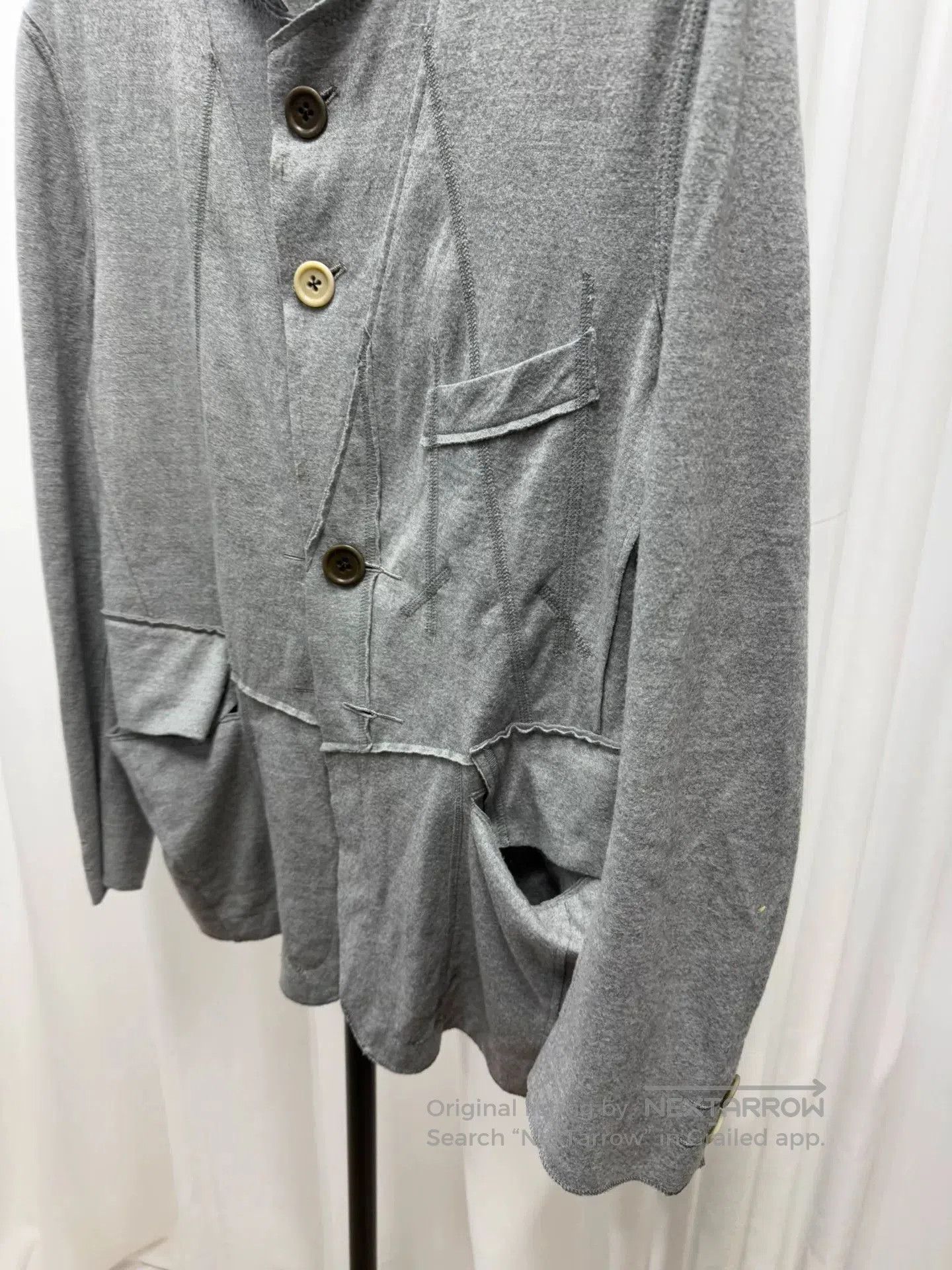 Takahiromiyashita The Soloist. The Soloist Deconstructed Wool Blazer. Size US M / EU 48-50 / 2 - 7 Thumbnail
