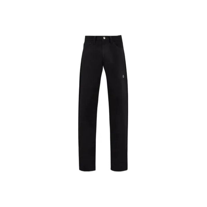 Moncler Moncler x FRGMT FW22 Logo Print Straight Denim Pants Size US 28 / EU 44 - 1 Thumbnail