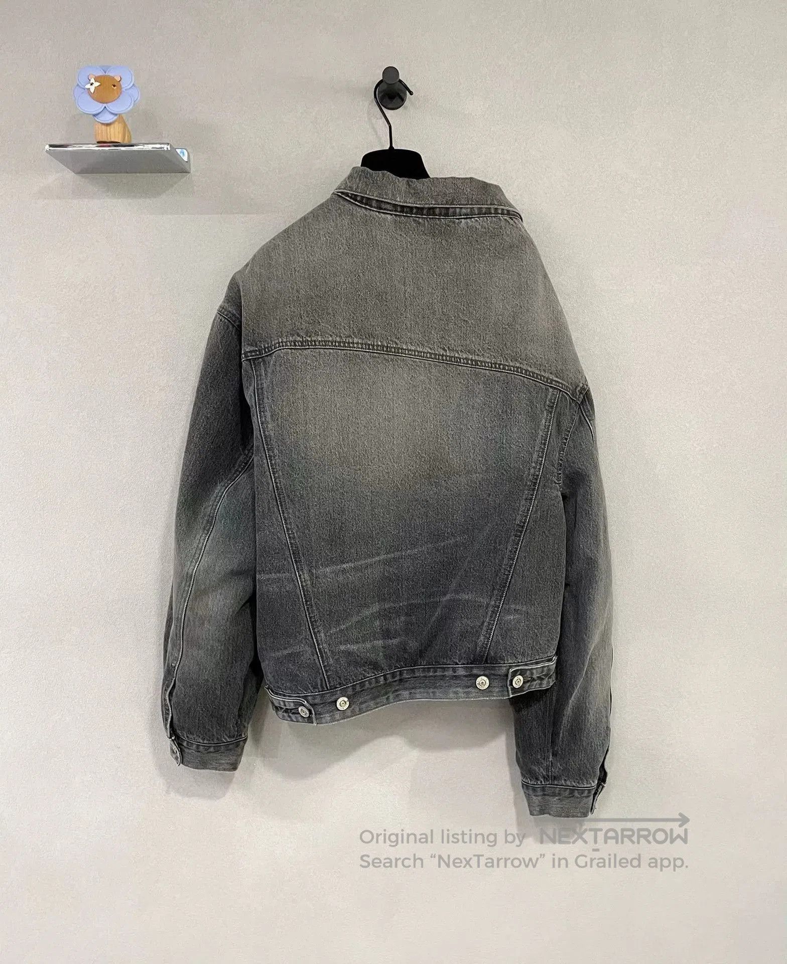 Balenciaga Balenciaga Irregular Denim Jacket. Size US XS / EU 42 / 0 - 2 Thumbnail